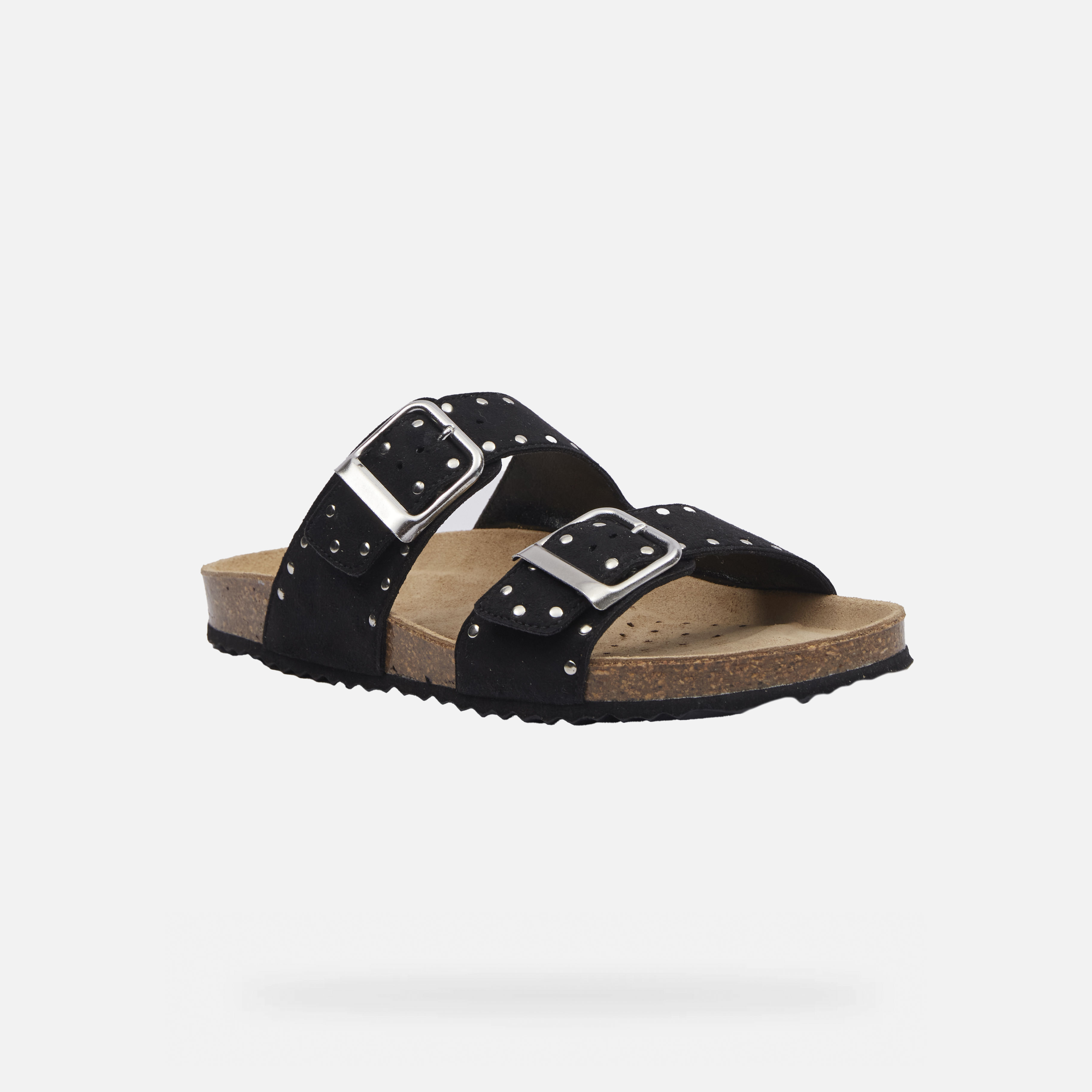 Black women&#039;s slippers Geox Brionia R - Women&#039;s