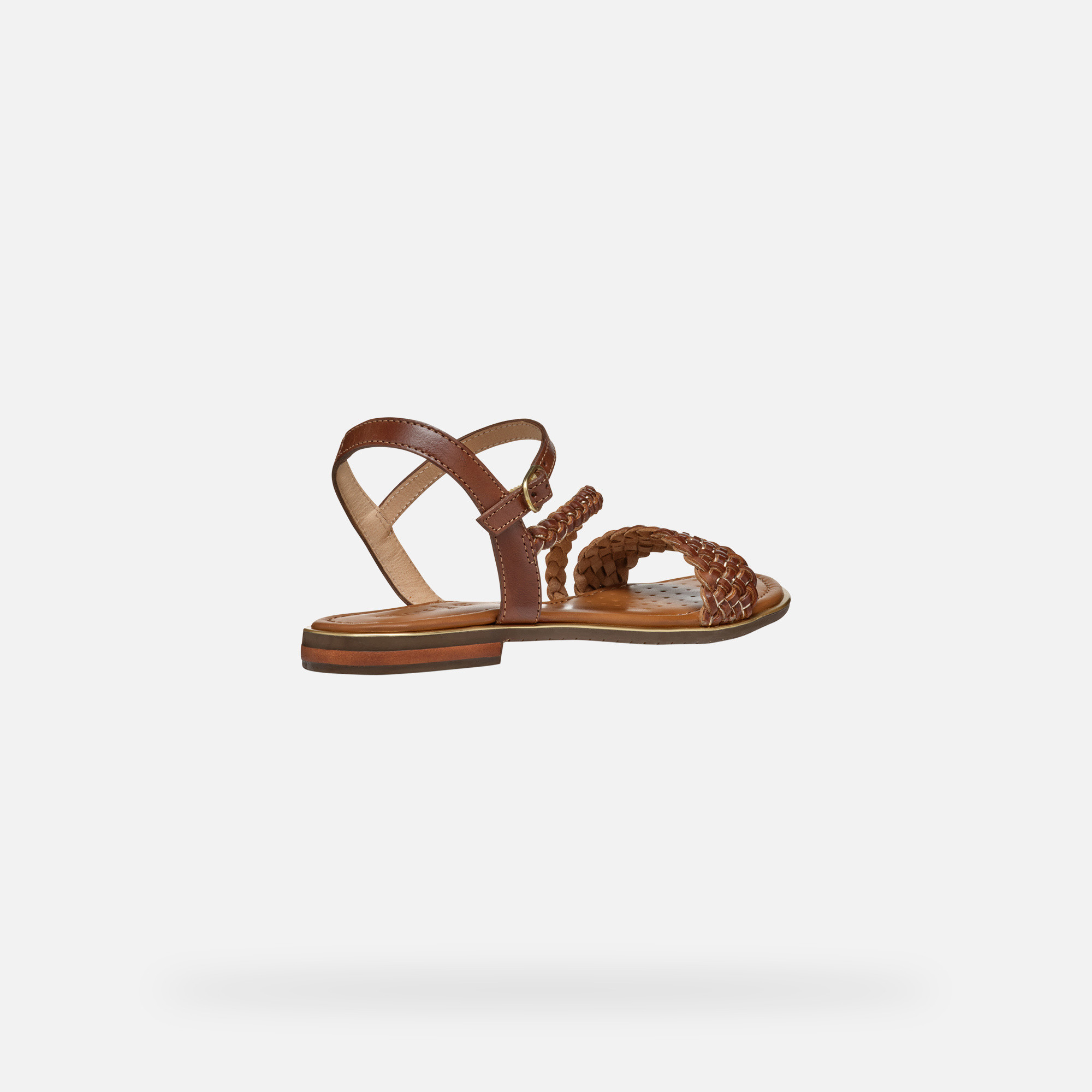Light brown women&#039;s sandals Geox Sozy Plus - Women&#039;s