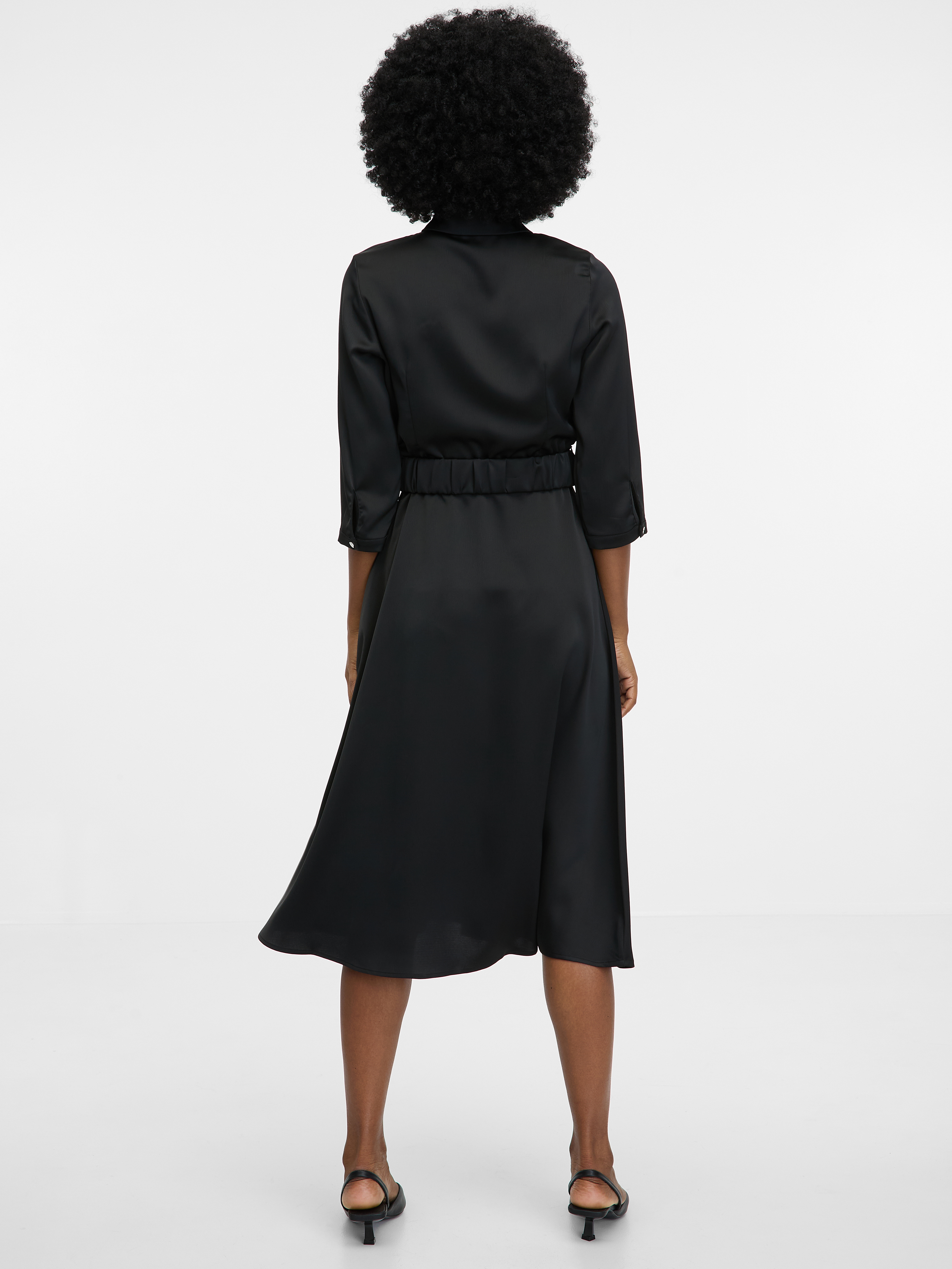 Black women's knee-length dress ORSAY - Women's