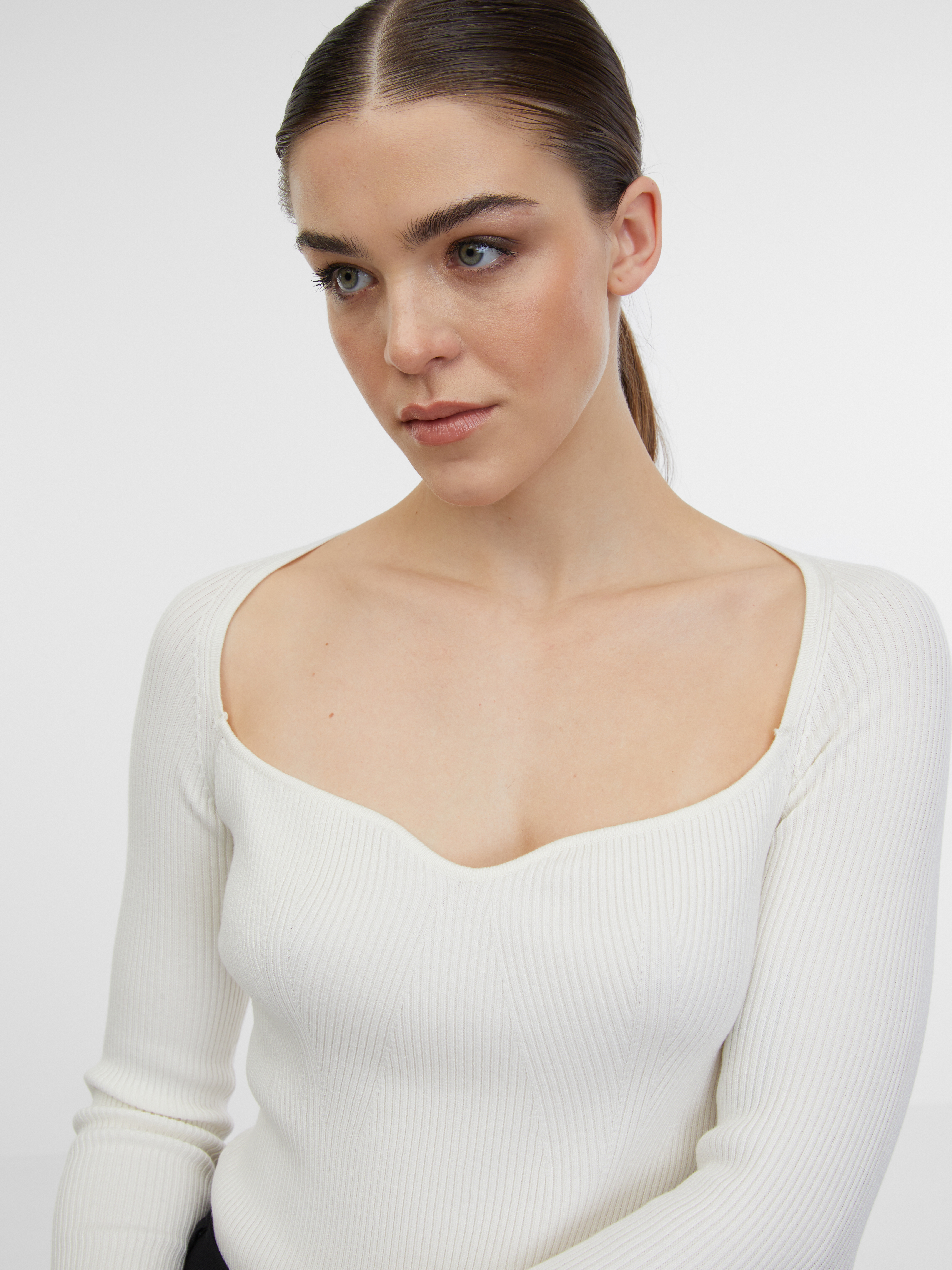 Orsay White women's bodysuit - Women's