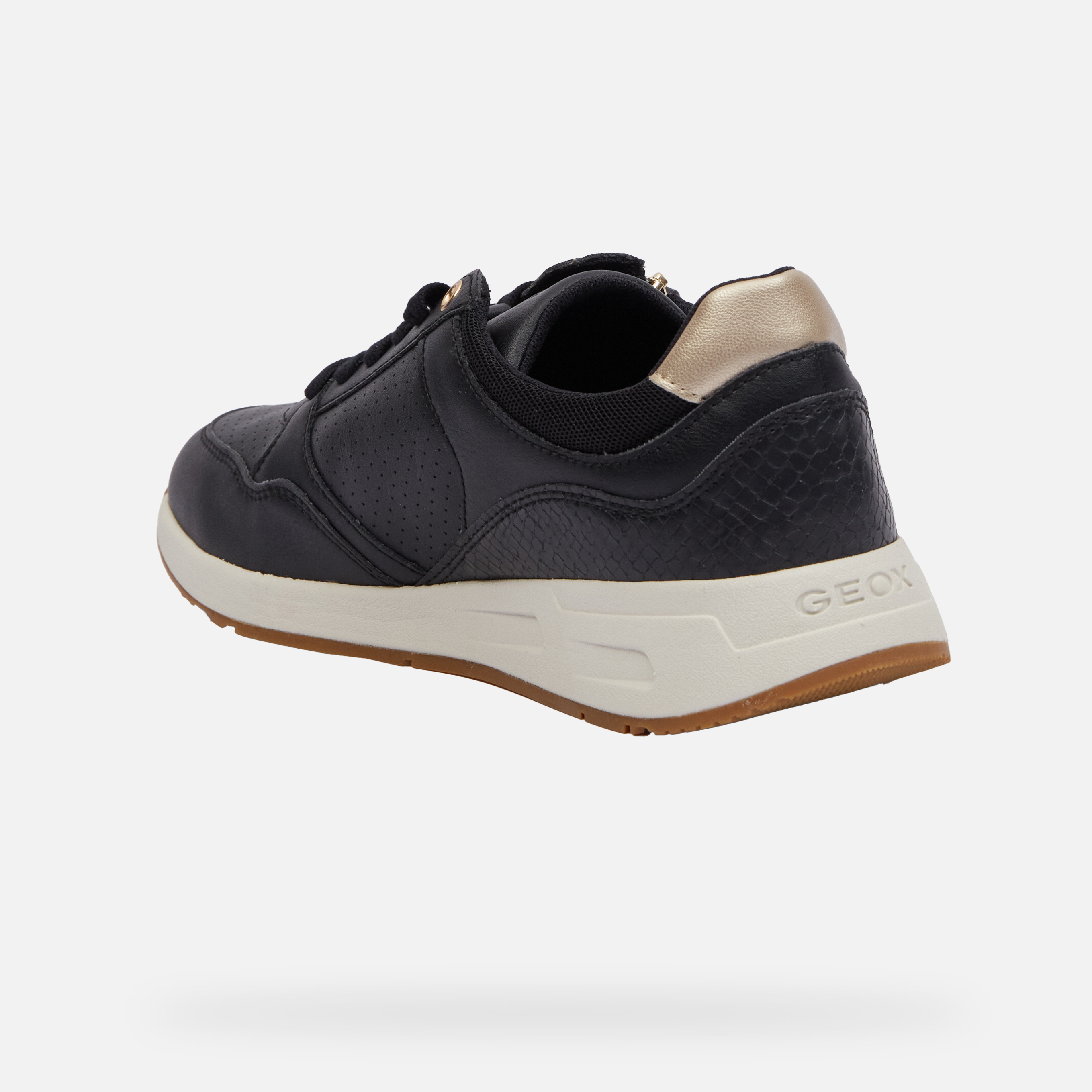 Black Women's Sneakers Geox Bulmya - Women