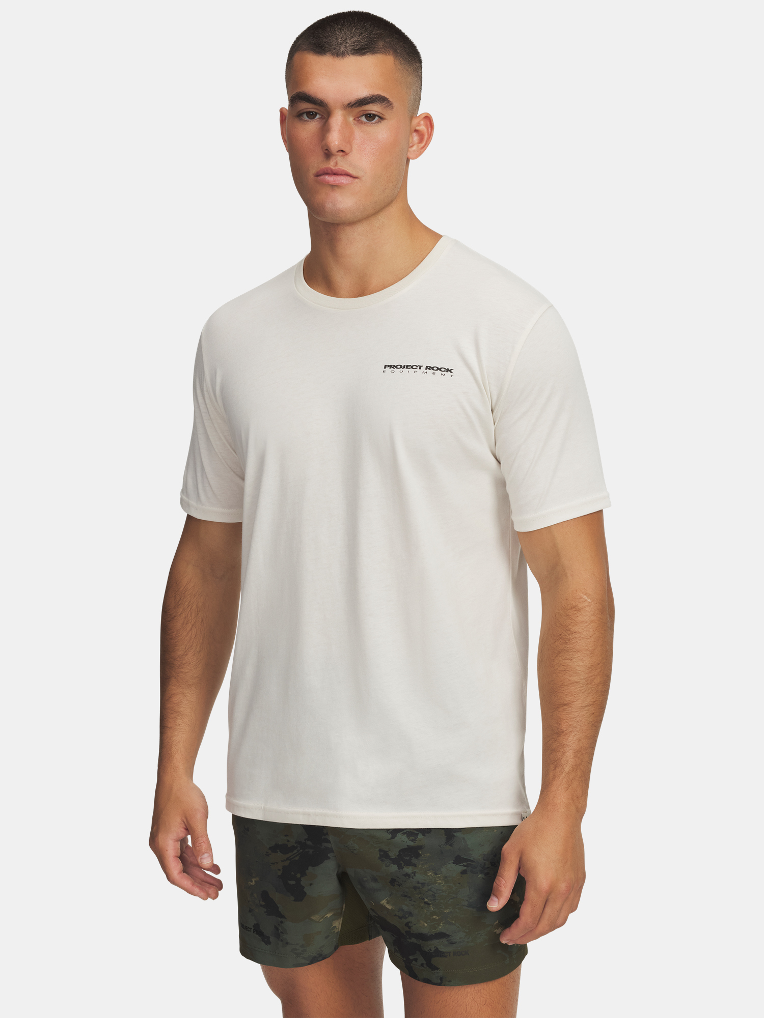 Pánske tričko Under Armour Pjt Rck Q4 SS 2-BRN