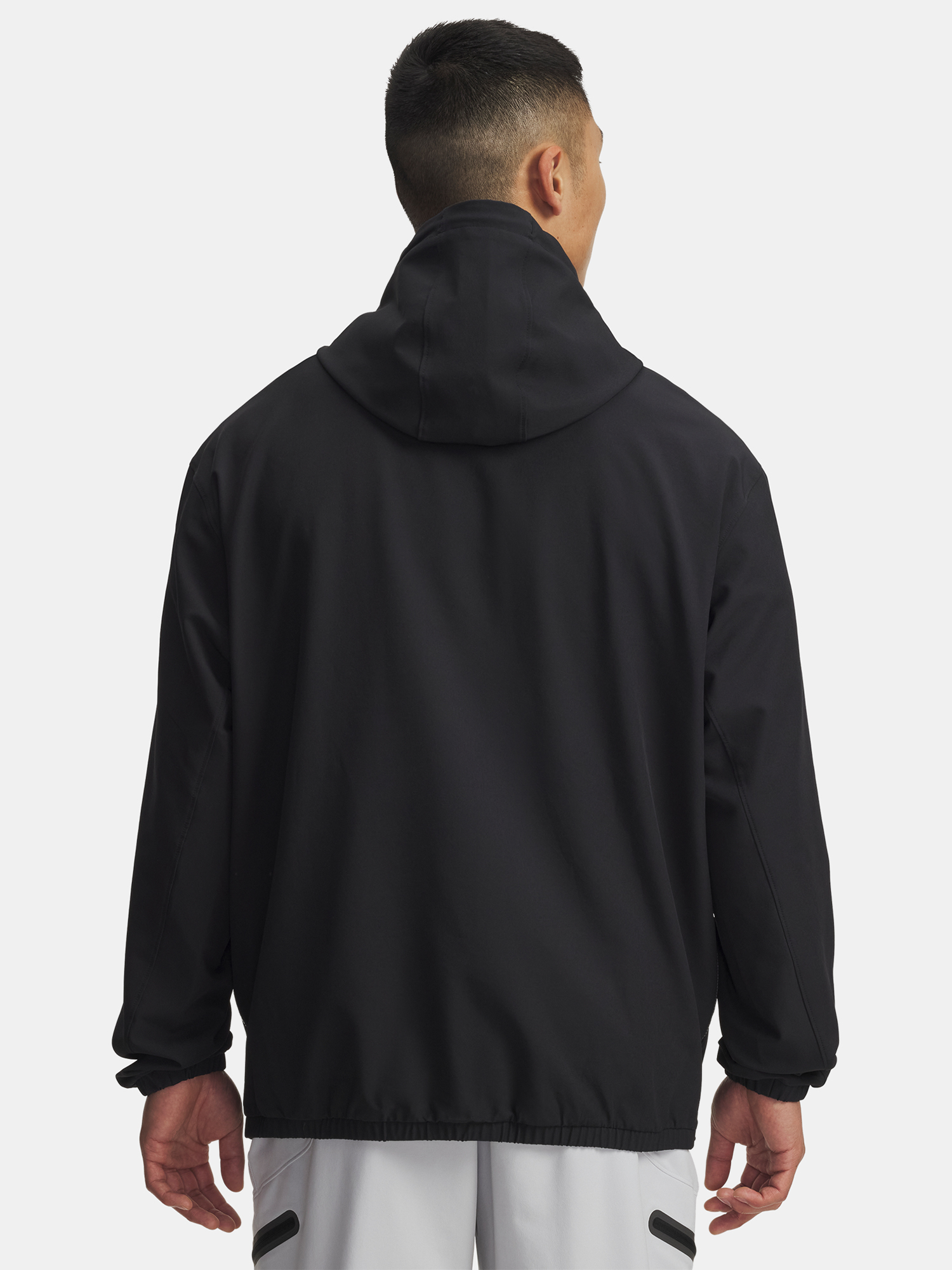 Men's Under Armour UA Unstoppable Wvn Hoodie-BLK - Men's