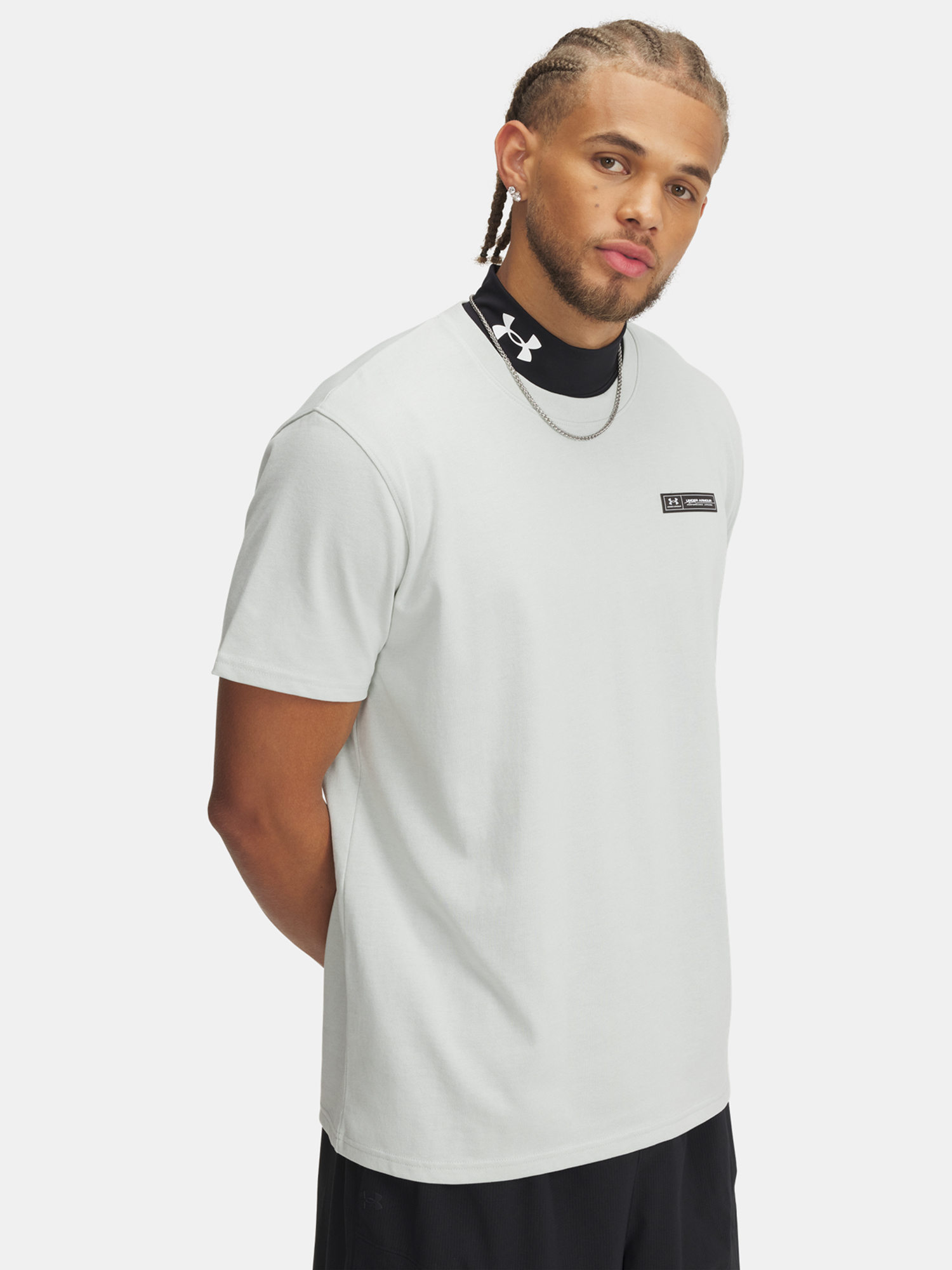 Men's T-shirt Under Armour UA HW ARMOUR LABEL SS - Men's