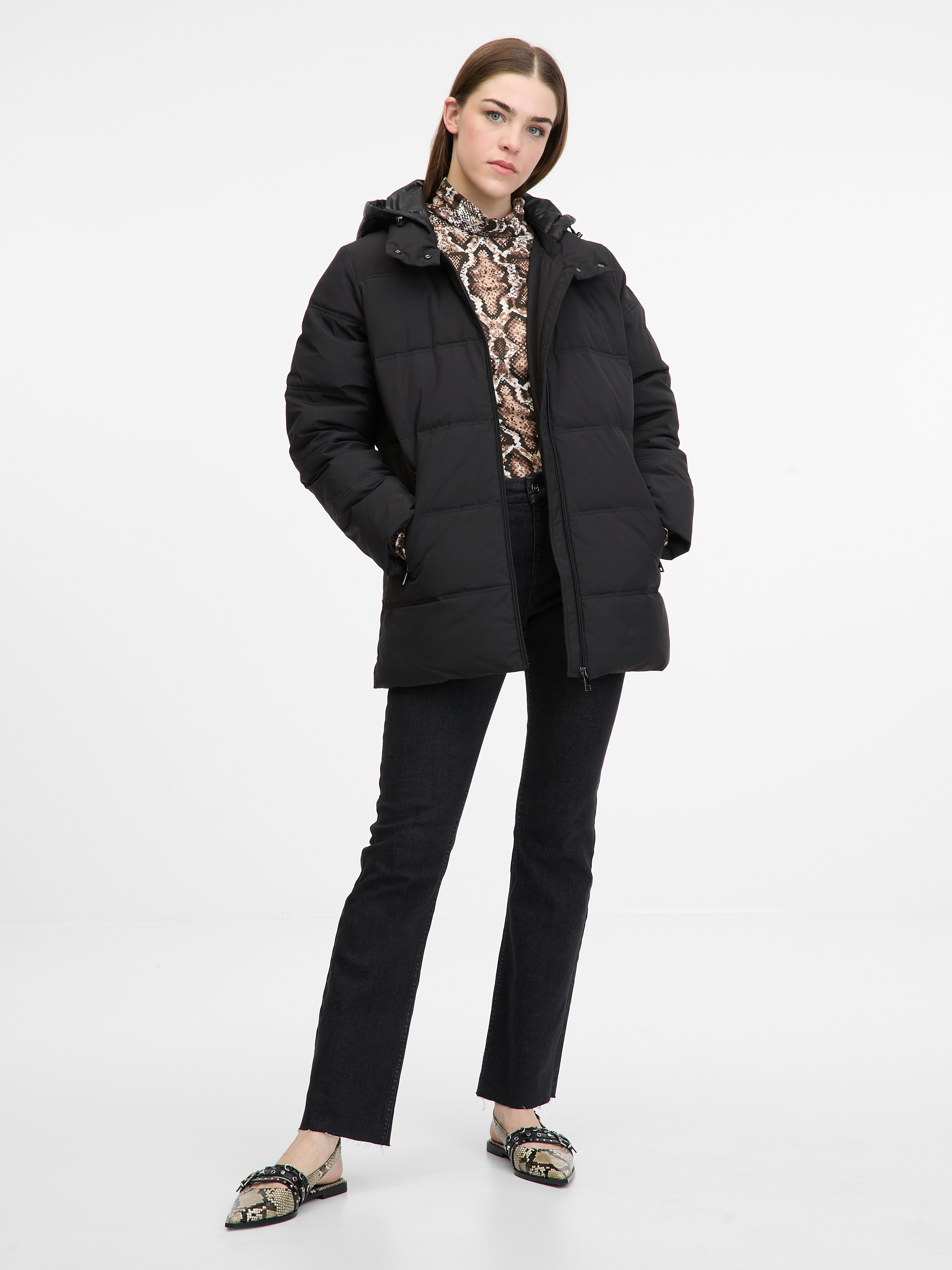 Black women's winter jacket ORSAY - Women's