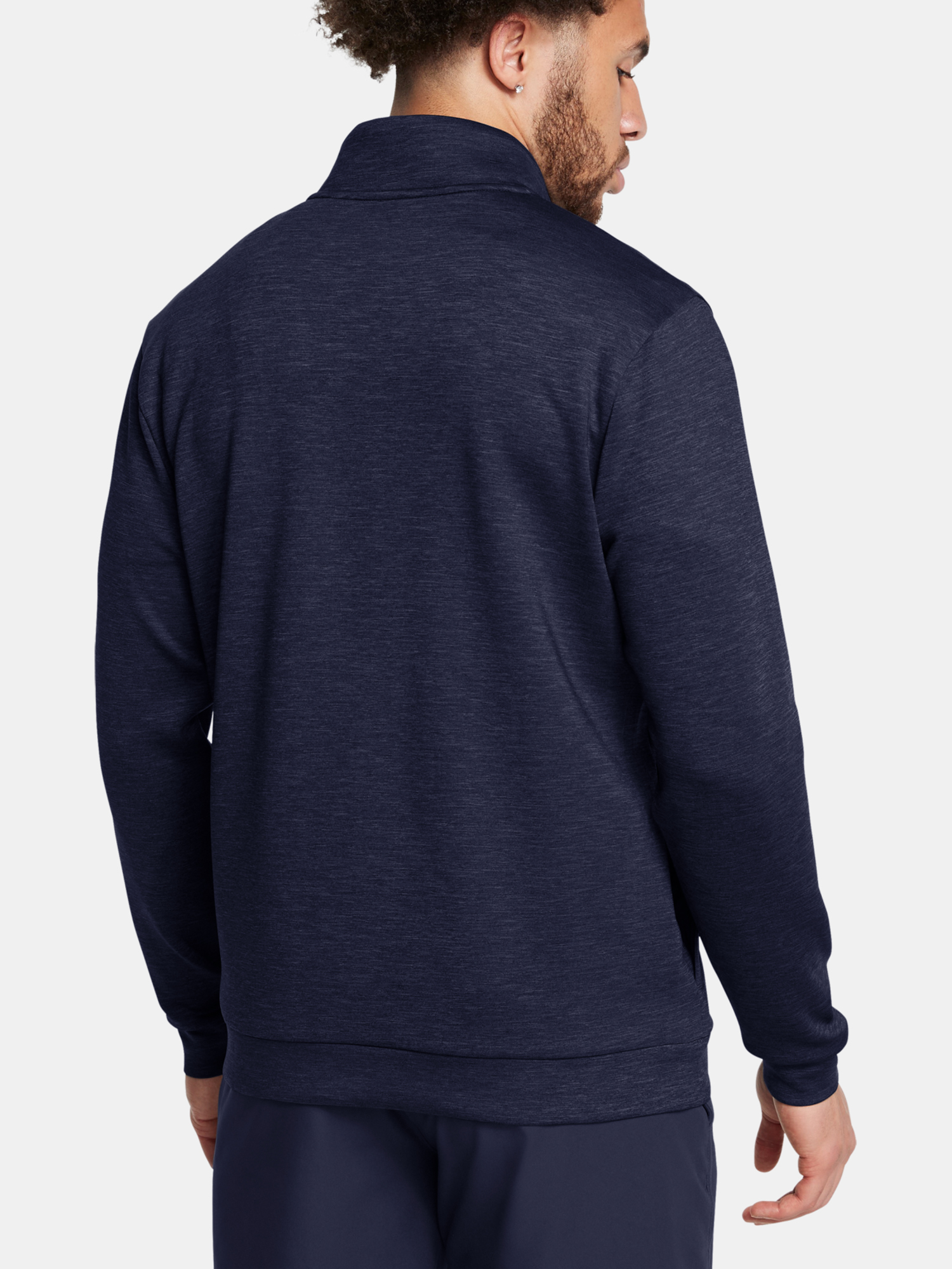 Men's Under Armour UA Drive Midlayer Pullover-BLU Sweatshirt - Men's