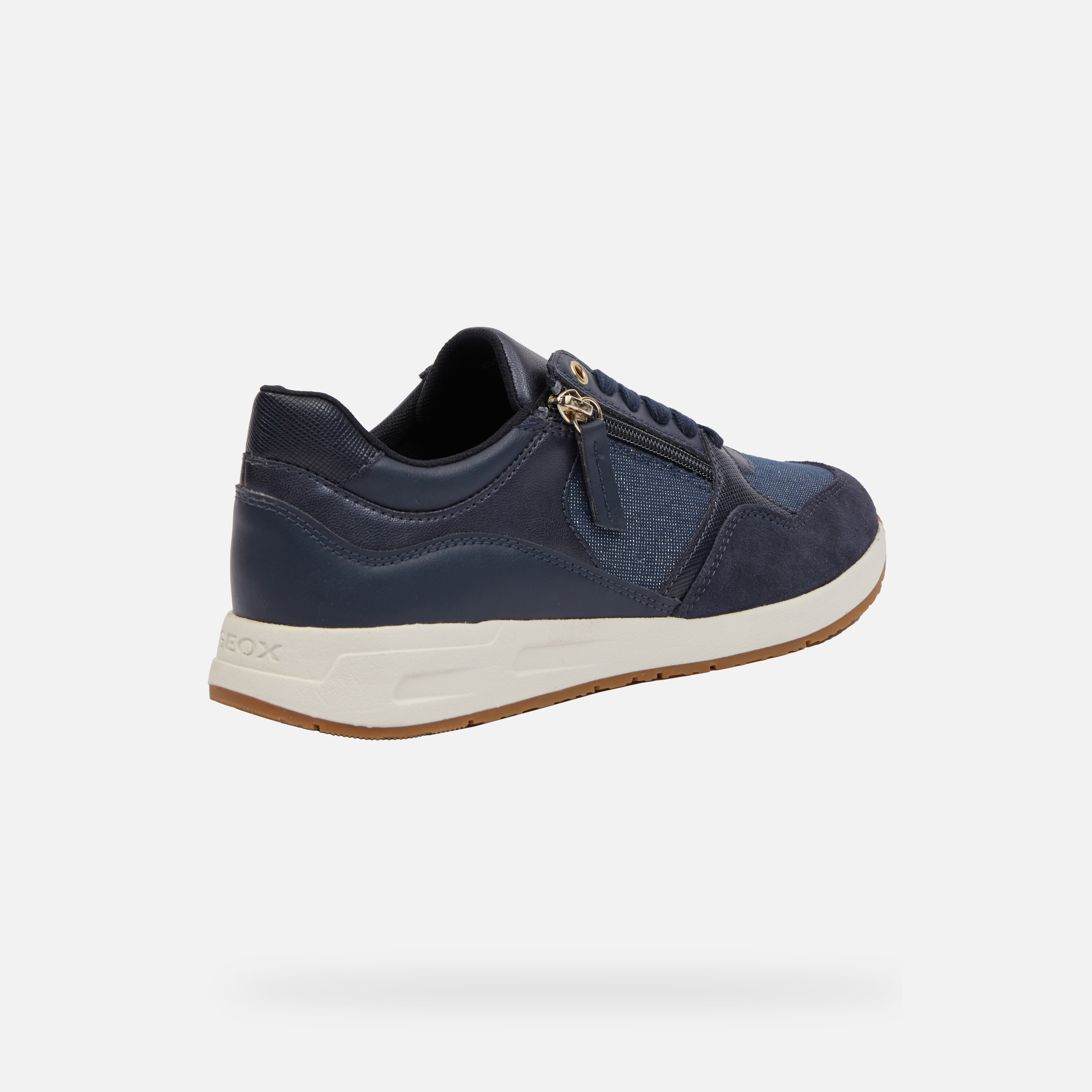 Dark blue women's sneakers Geox Bulmya - Women's