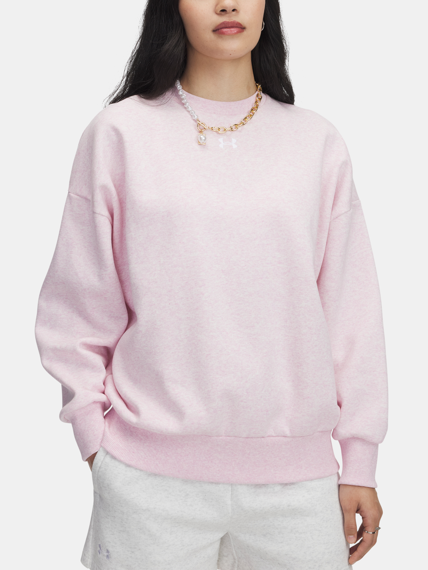 Womens sweatshirt Under Armour UA Rival Fleece OS Crew - Womens