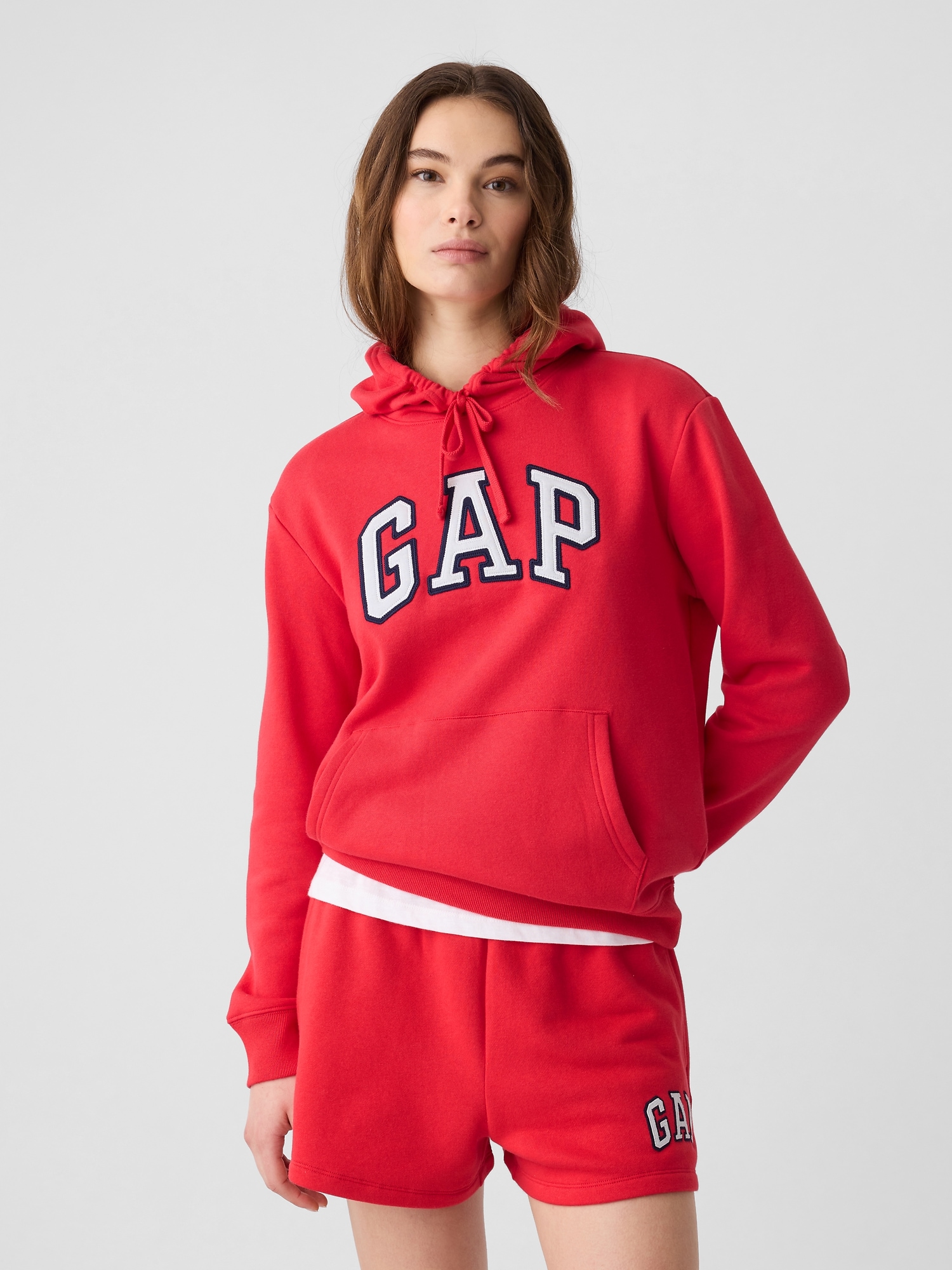 GAP Logo And Fleece Sweatshirt - Women