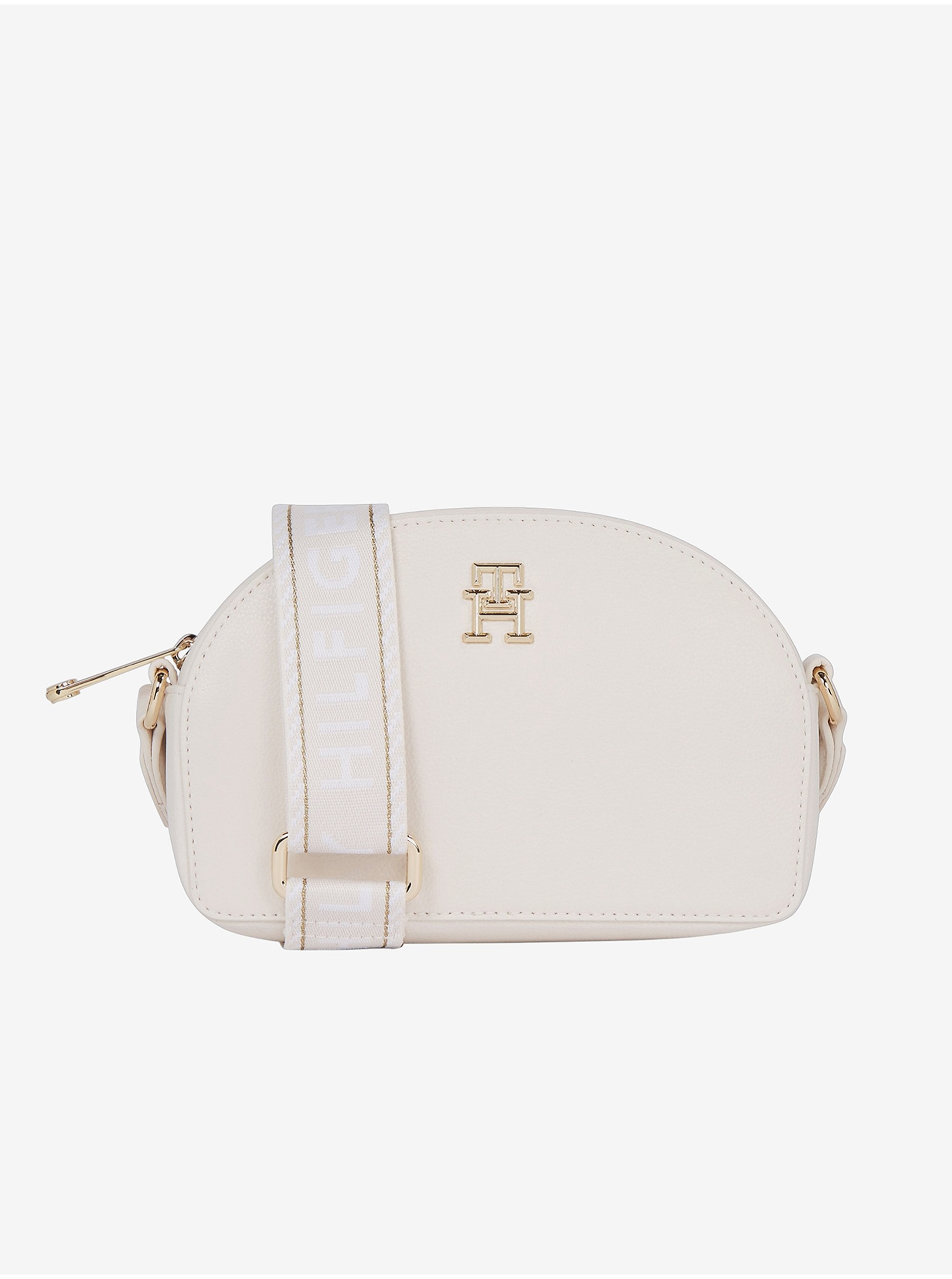 White Ladies Handbag Tommy Hilfiger Tommy Life Half Moon Camera Bag - Women
