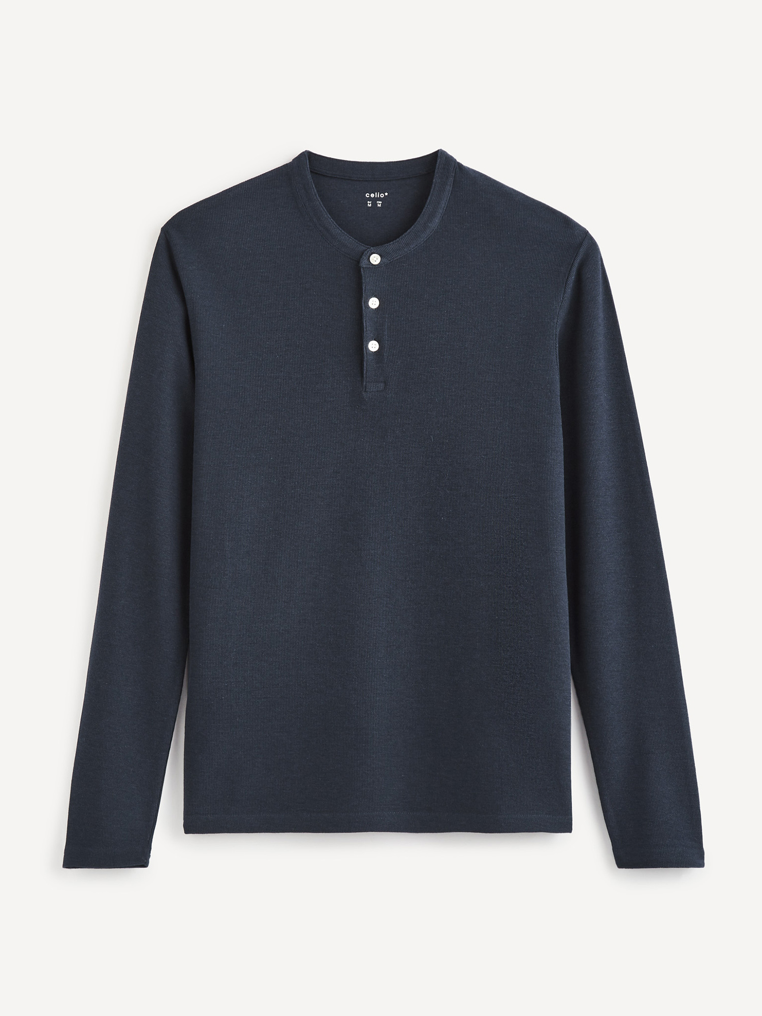 Tmavomodré tričko Celio Sewaffle