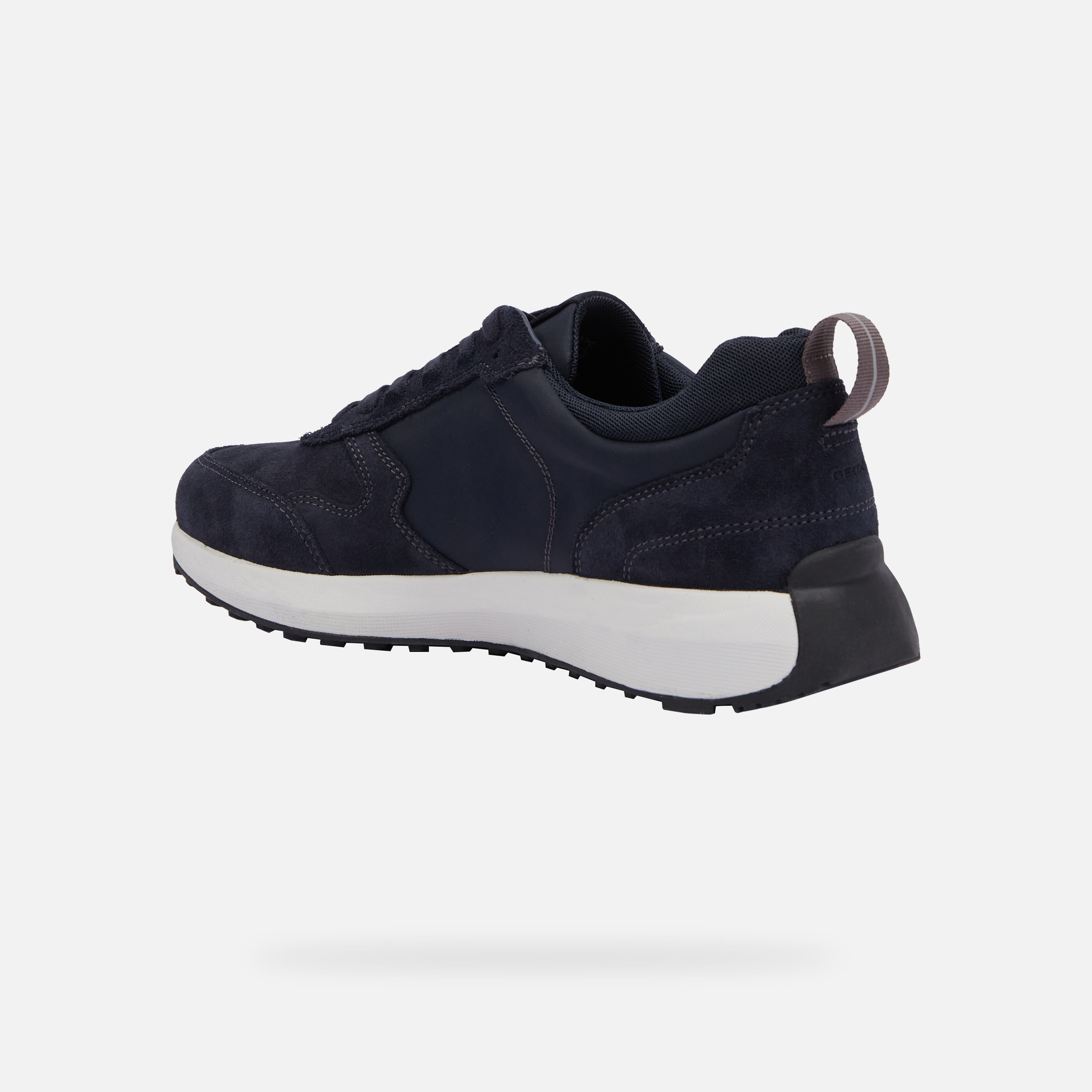 Dark blue men&#039;s sneakers Geox Volpiano - Men&#039;s