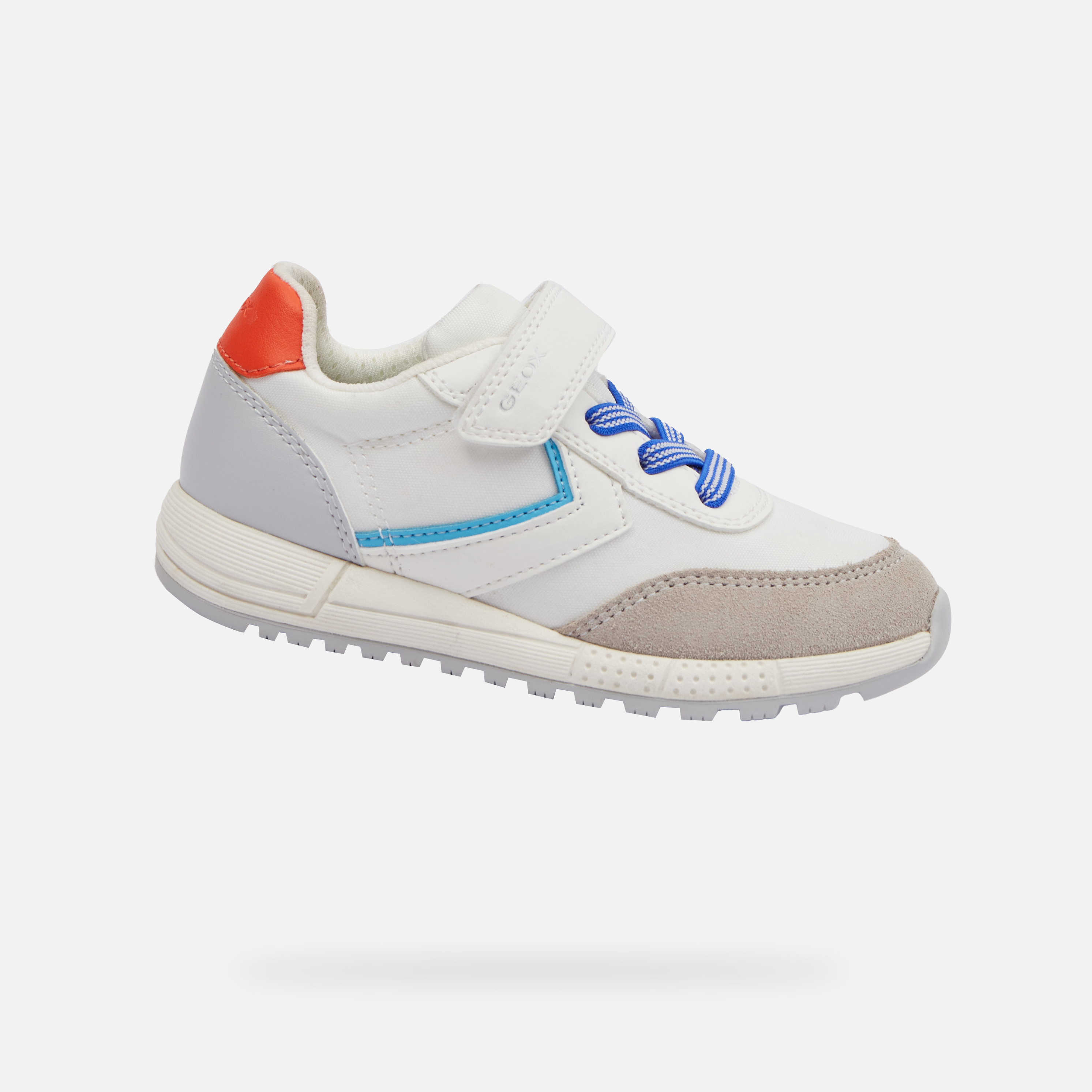 White boys sneakers Geox Alben - Boys