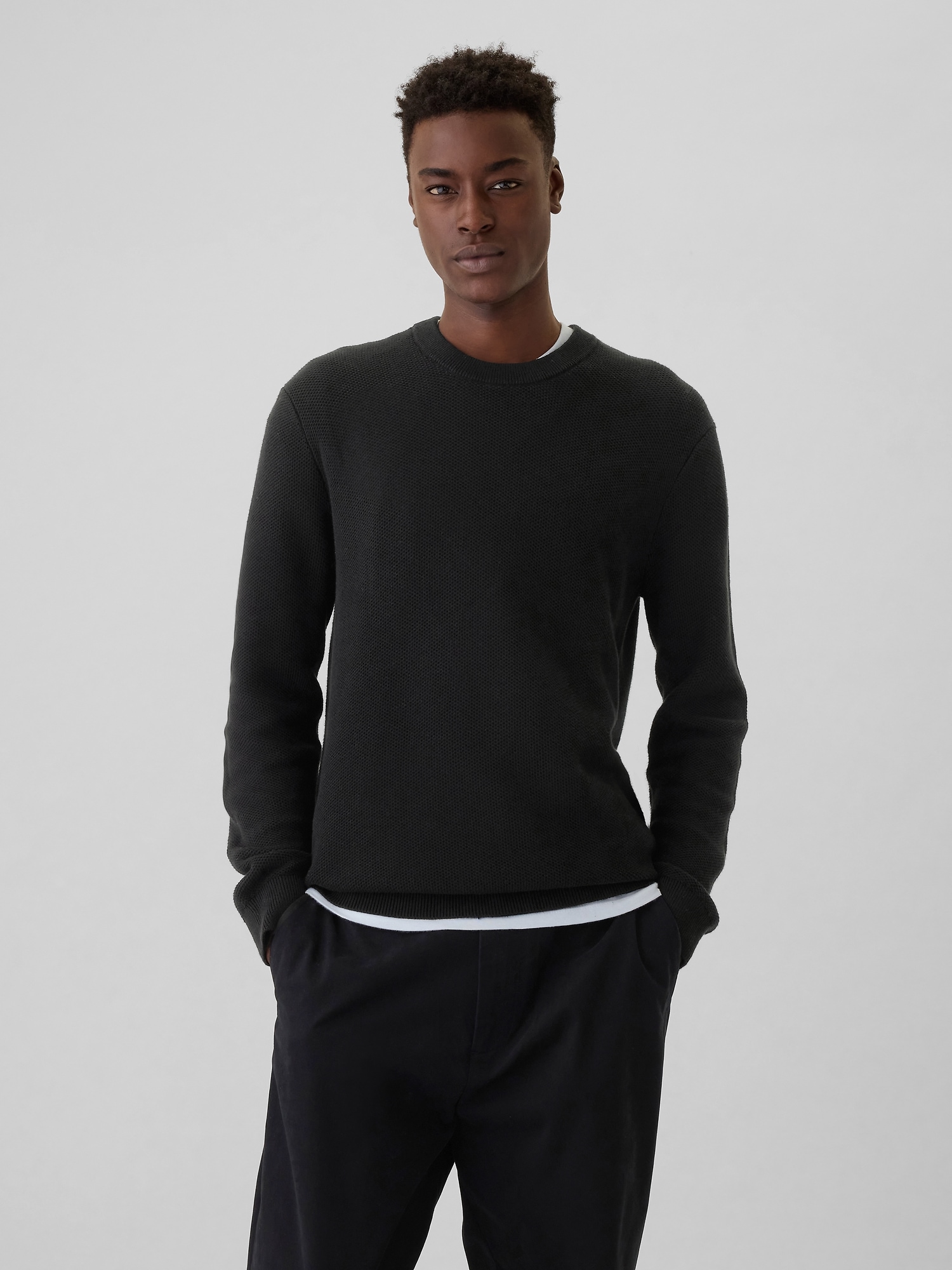 GAP Textured Sweater - Mens