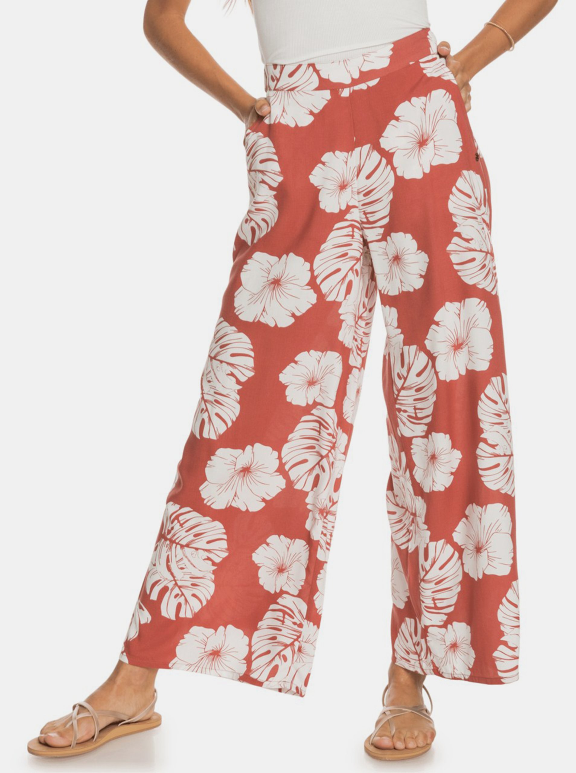 Levně Dámské kalhoty Roxy Floral