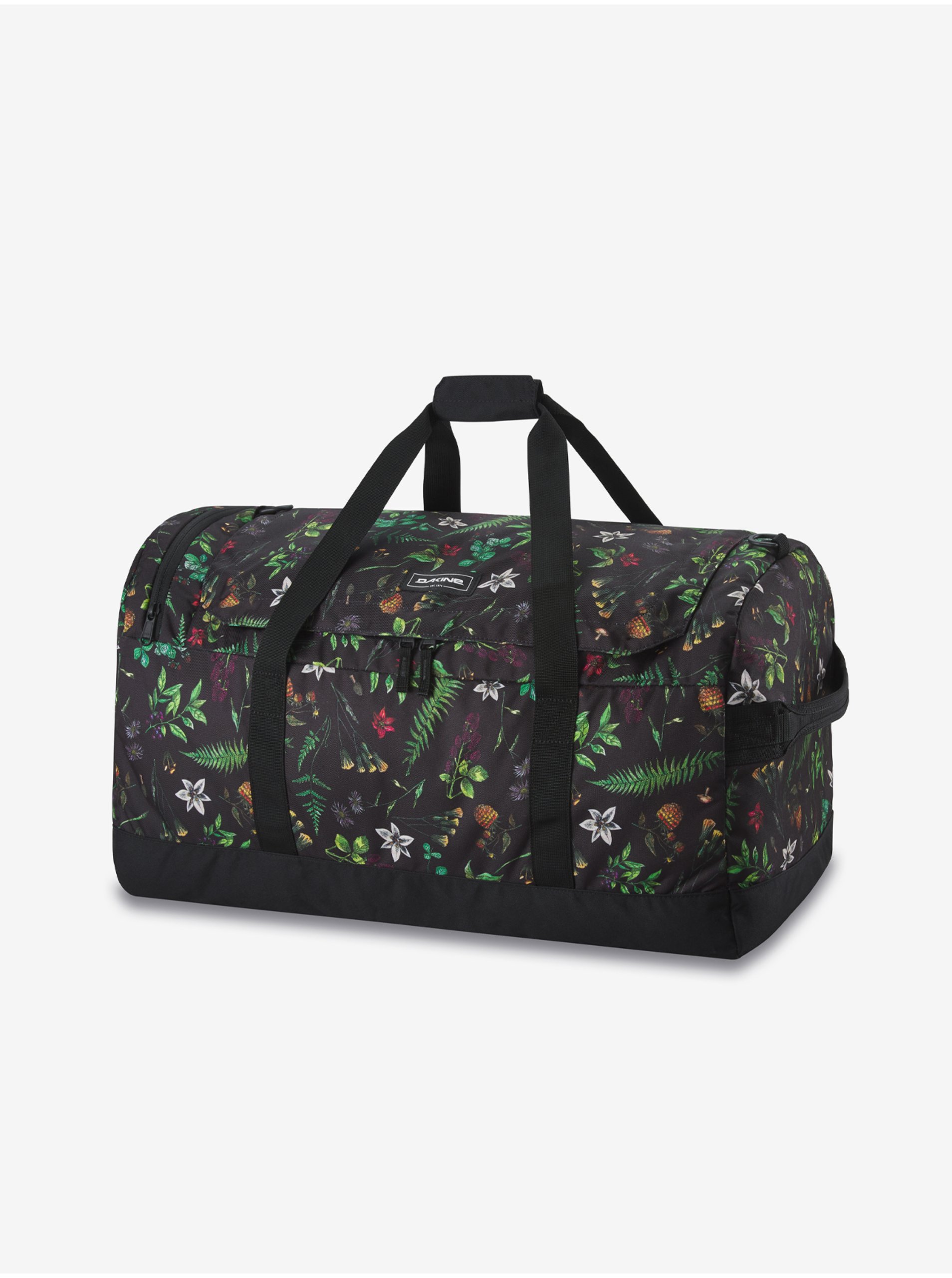 Doplnky Cestovné  tašky a kufre - Black Flowered Travel Bag Dakine Duffle - Women