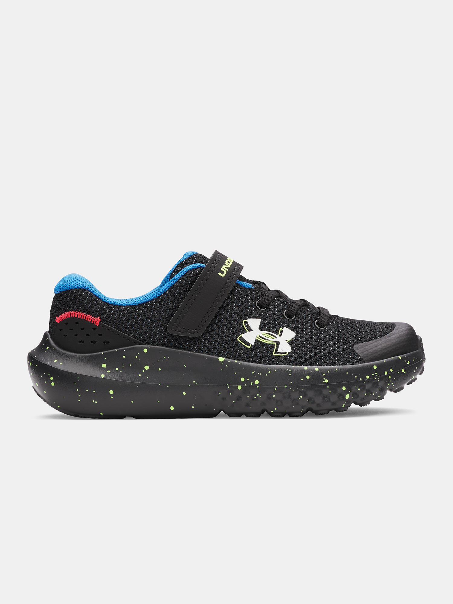 Boys shoes Under Armour UA BPS Surge 4 AC-BLK - Boys