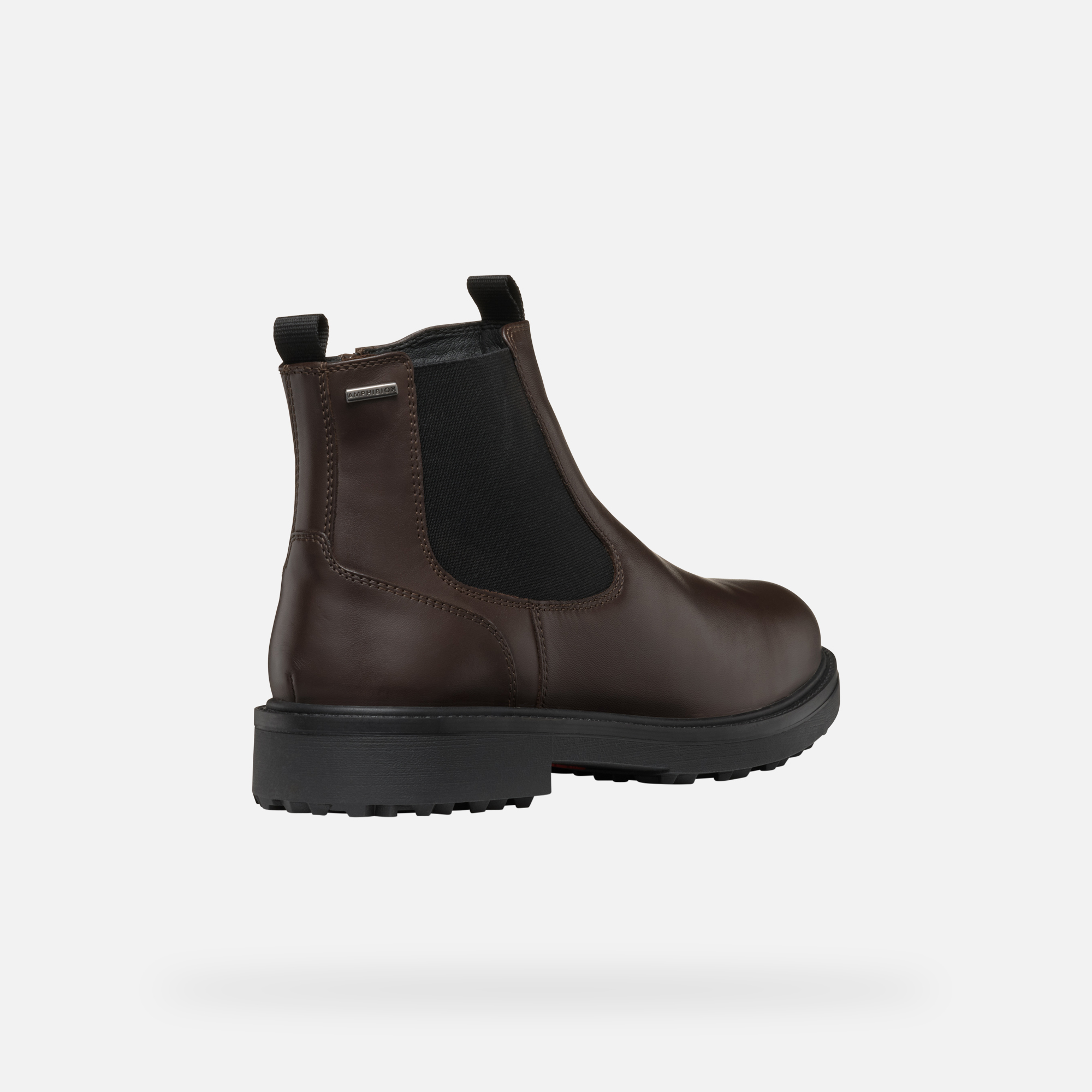 Brown men&#039;s ankle boots Geox Lagorai + Grip A - Men&#039;s