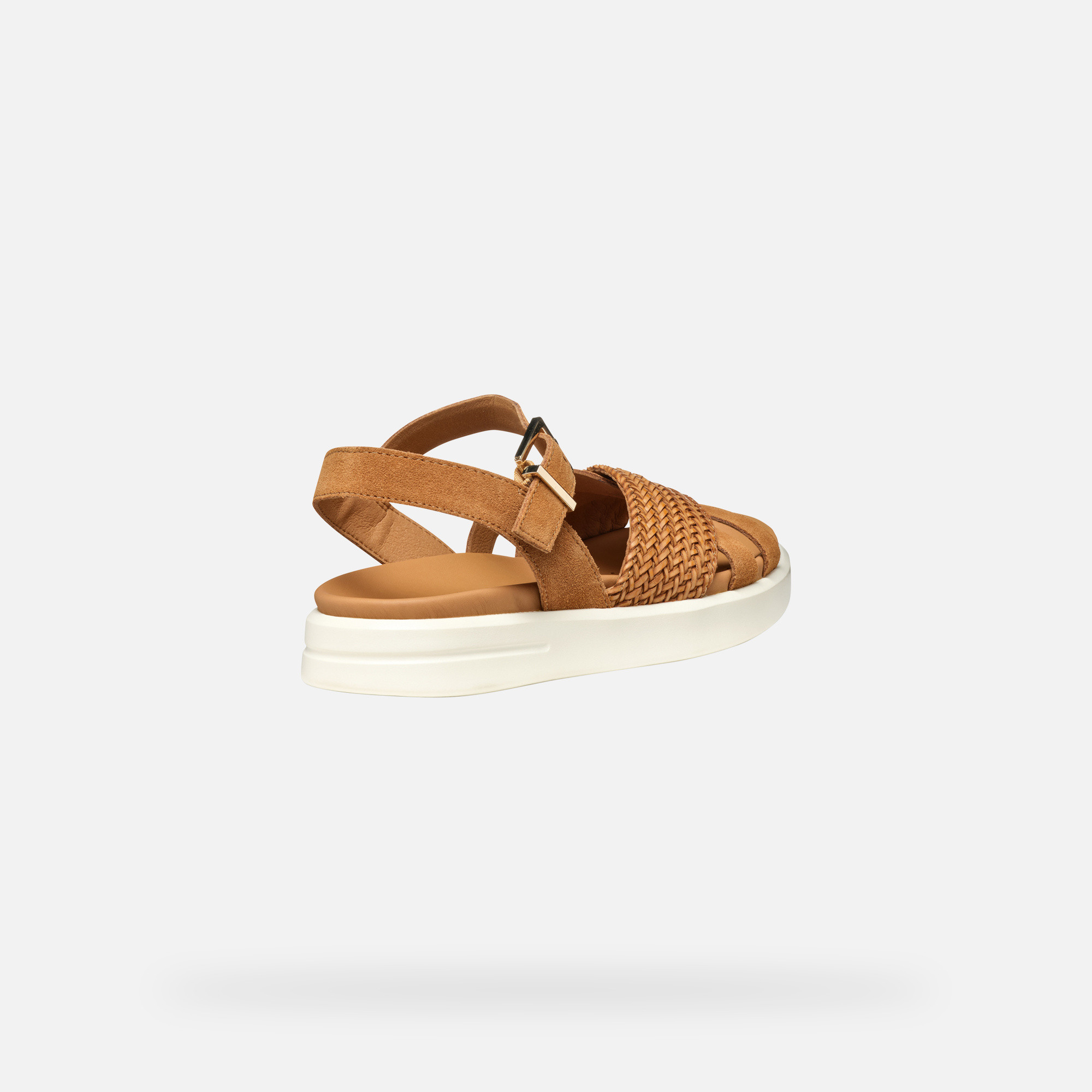 Brown women's sandals Geox XAN2S - Women's