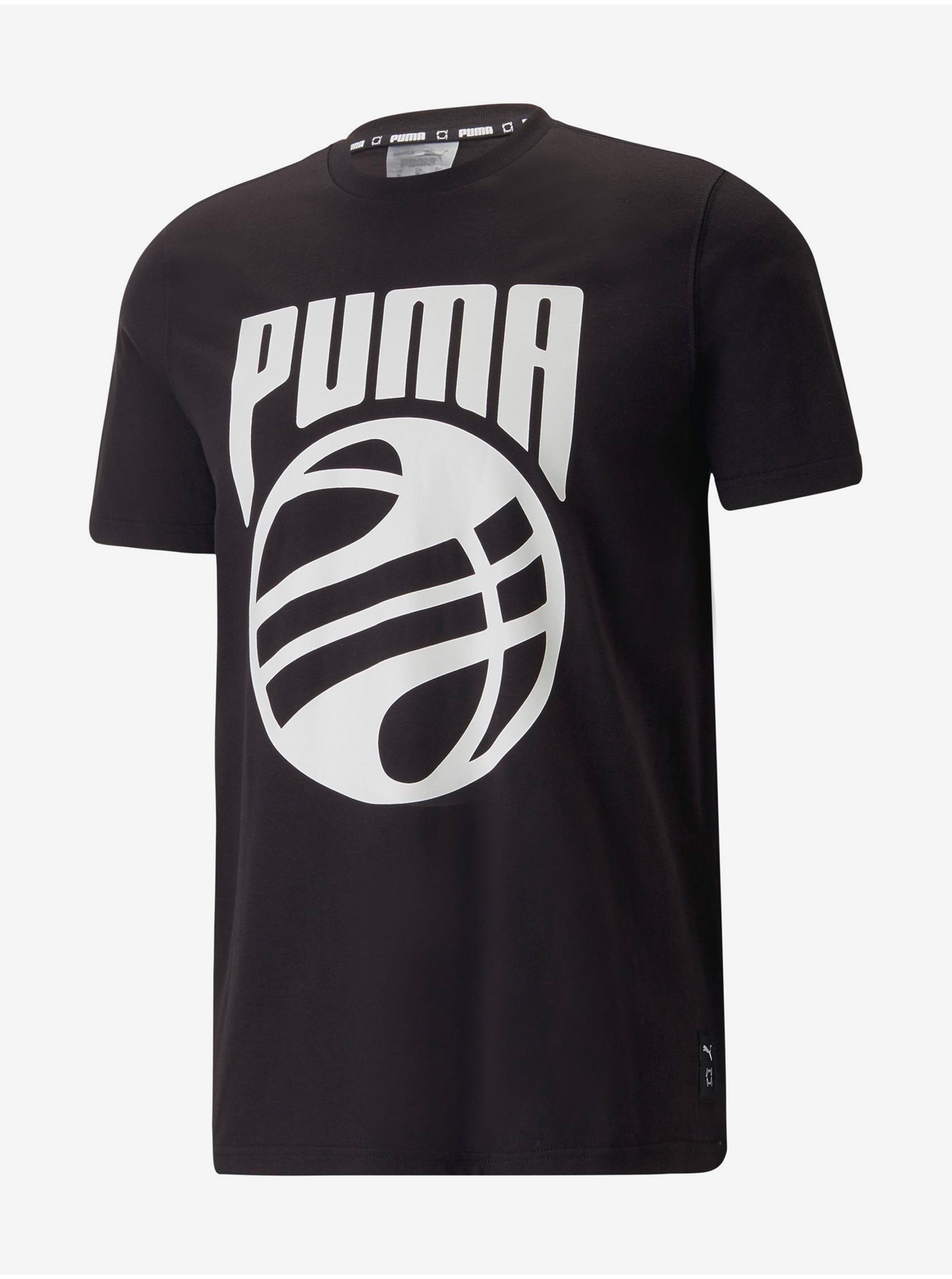 Čierni muži tričko Puma Posterize - Muži