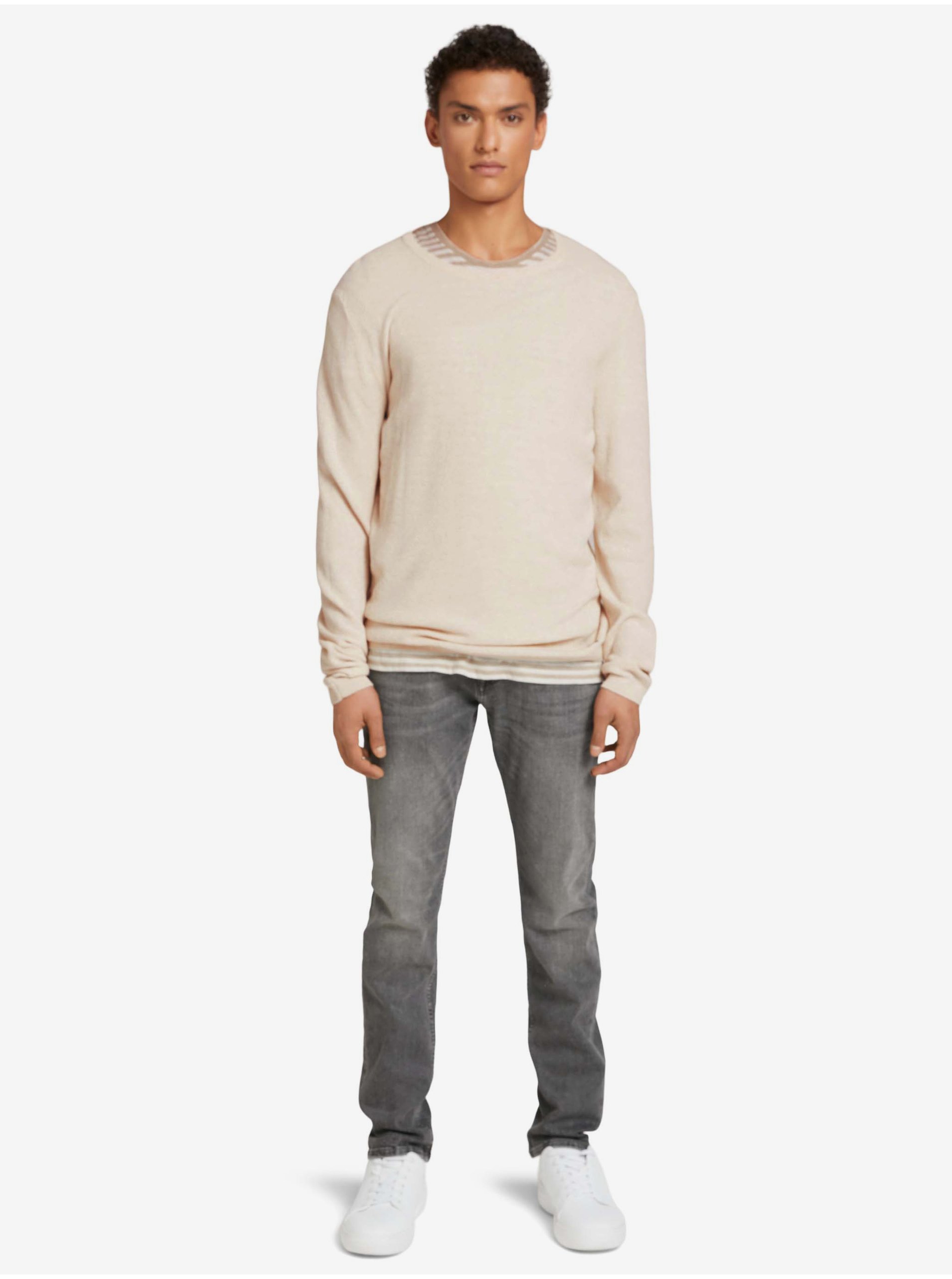 Grey Men&#039;s Slim Fit Jeans Tom Tailor Denim - Men&#039;s