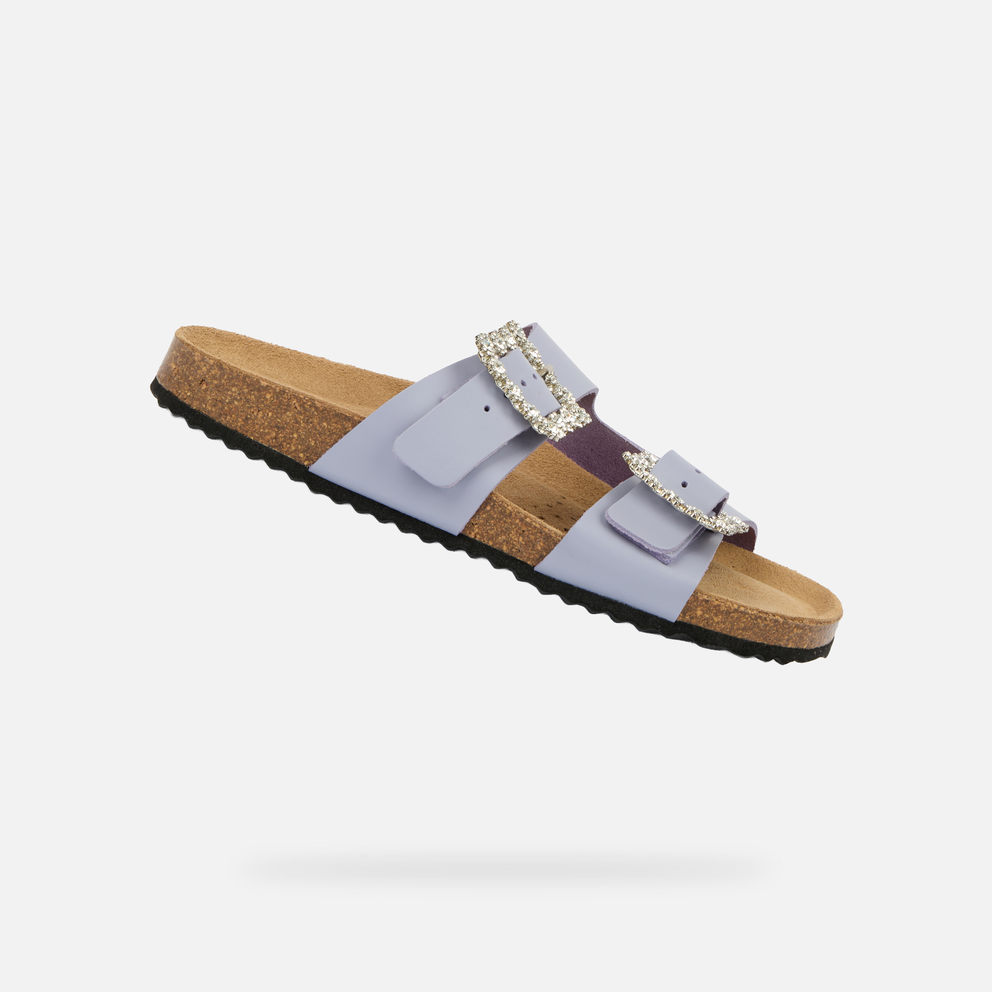 Purple Women&#039;s Slippers Geox Brionia R - Women&#039;s