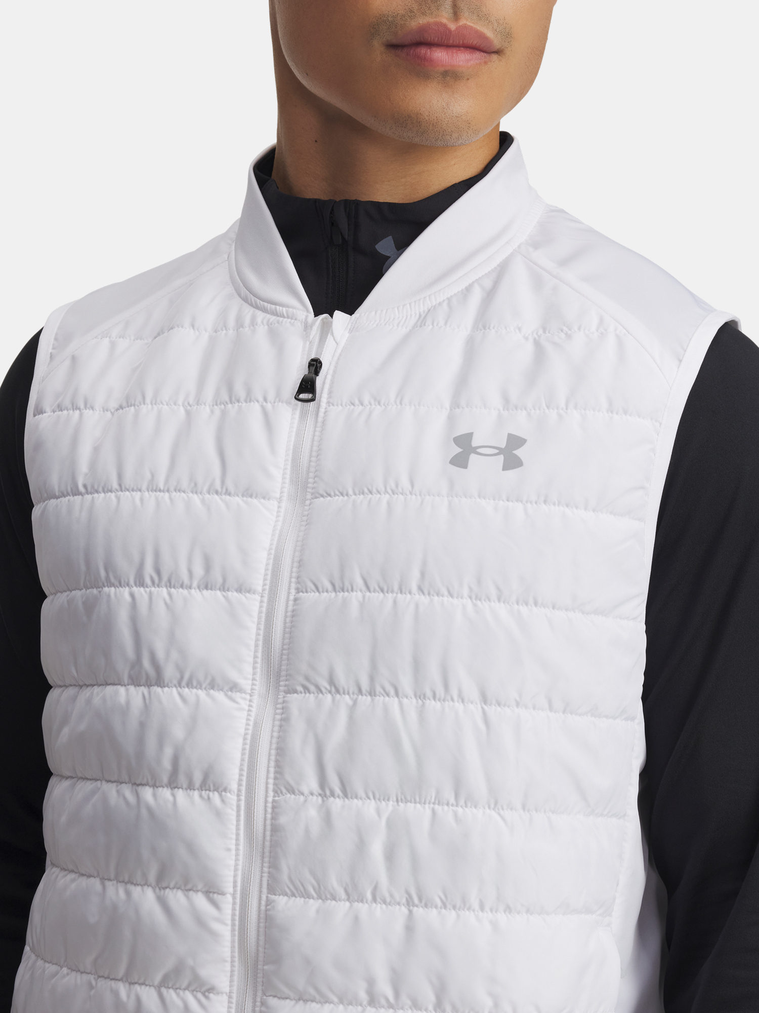 Under Armour UA Launch Insulated Vest-WHT Men&#039;s Vest - Mens