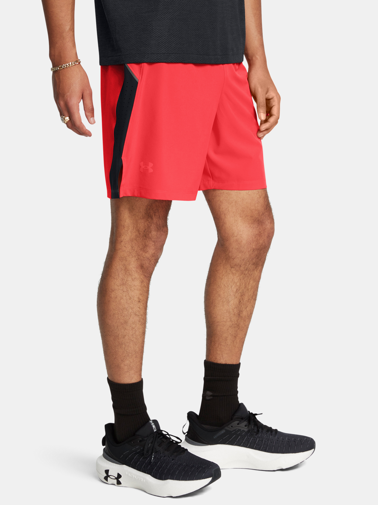 Men's Shorts Under Armour UA LAUNCH PRO 7'' SHORTS-RED - Men