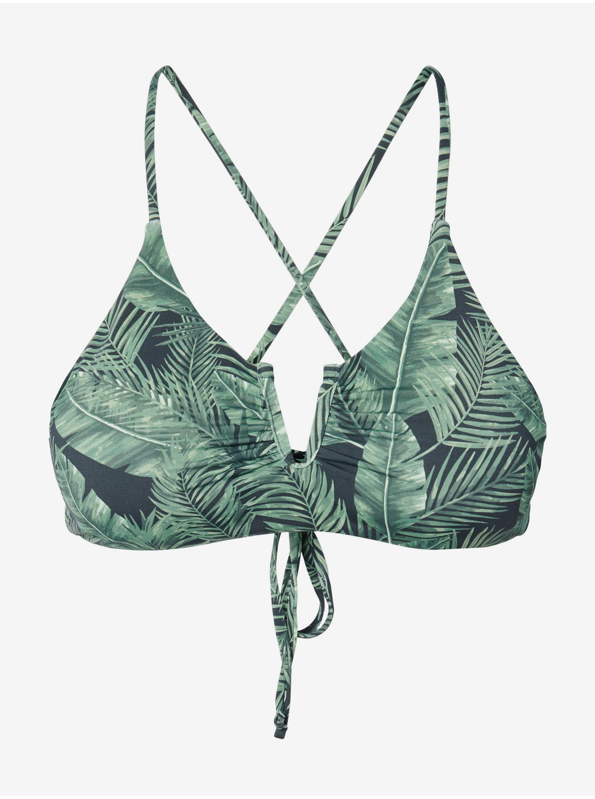 Green Women's Patterned Swimsuit Top Pieces Bilma - Women's