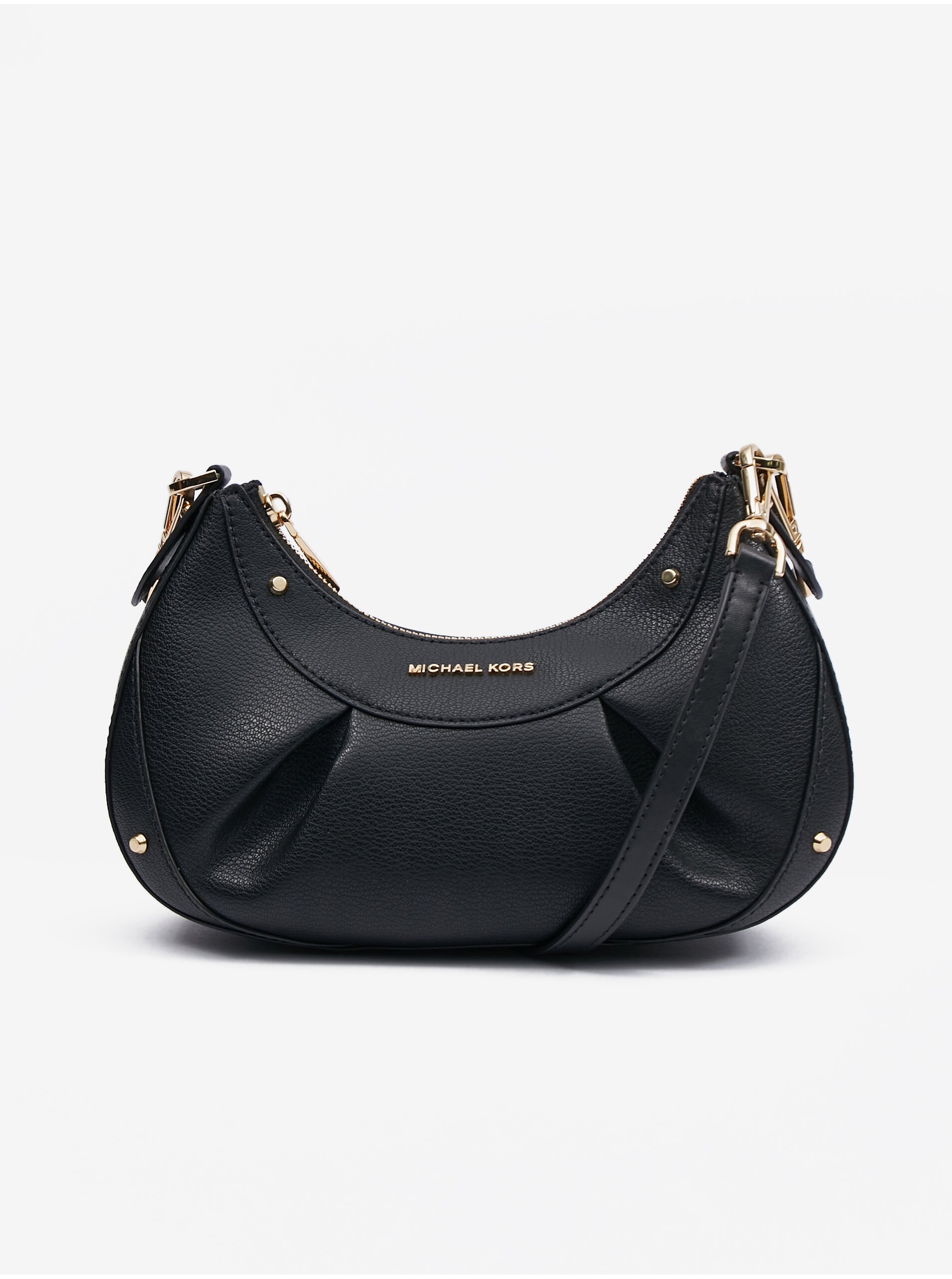 Black Women's Leather Crossbody Handbag Michael Kors - Women