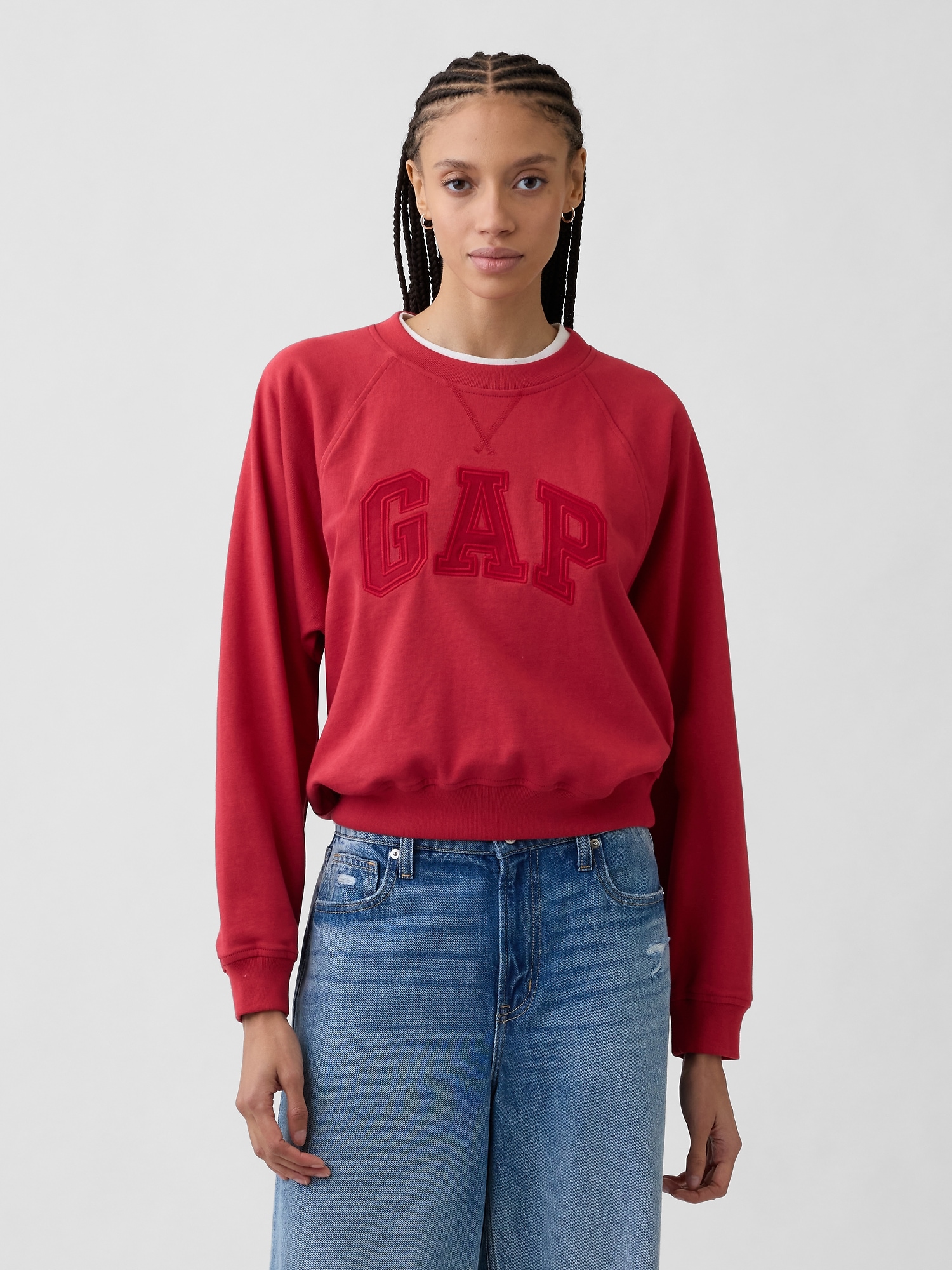 GAP Oversize Sweatshirt with Logo - Ladies
