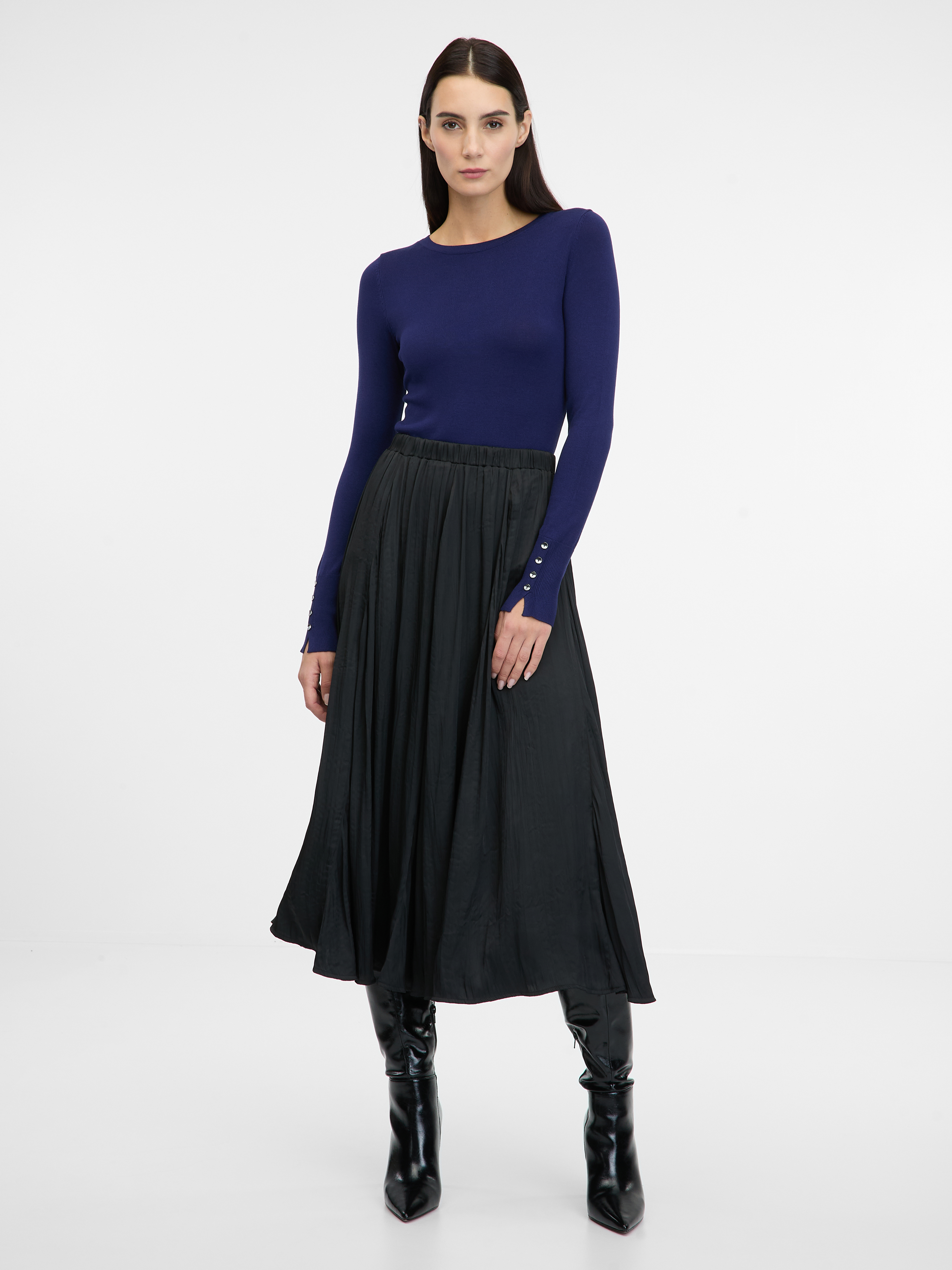 Dark blue women's sweater ORSAY - Women's