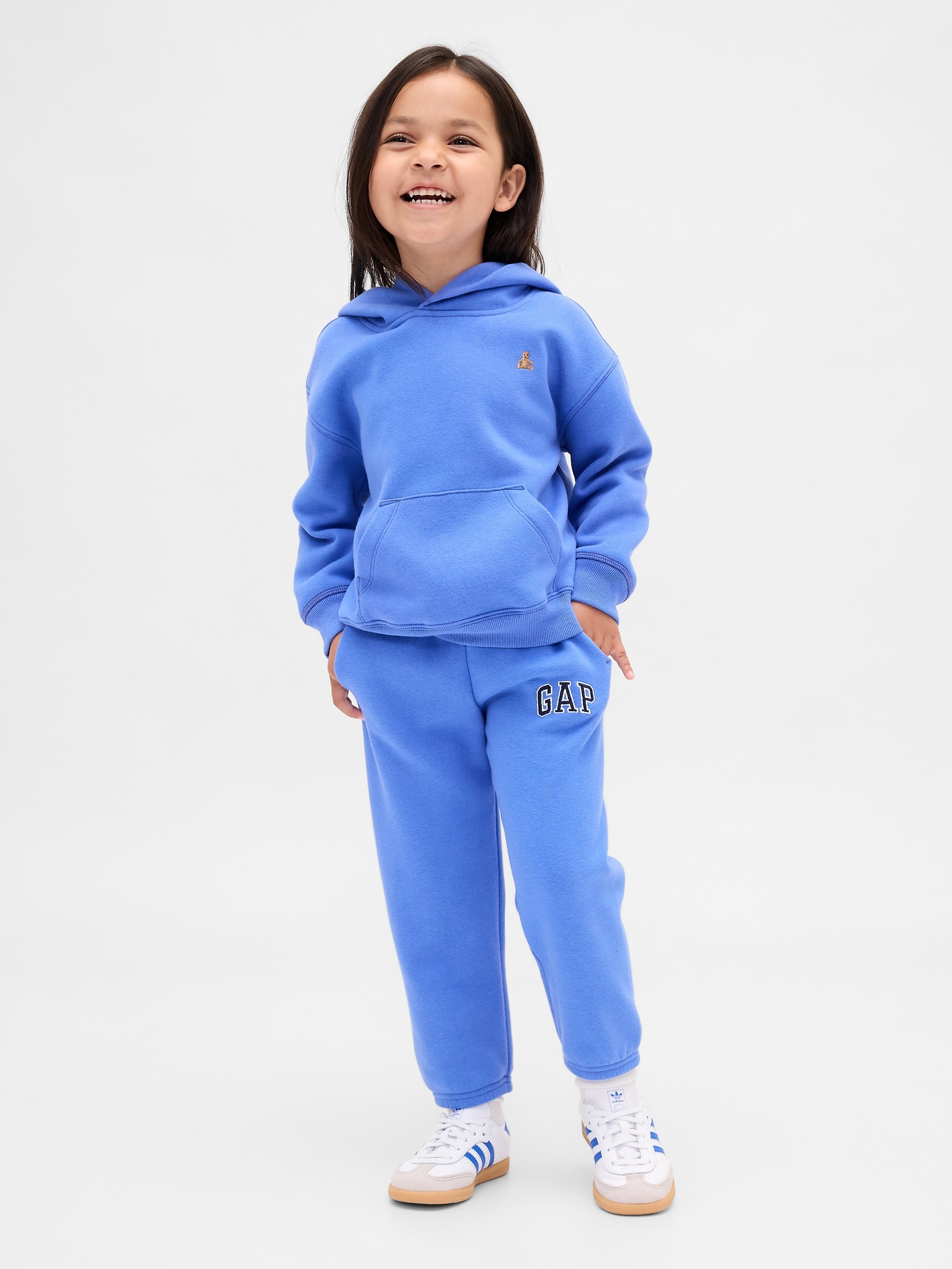 Pantaloni de trening GAP VintageSoft pentru copii