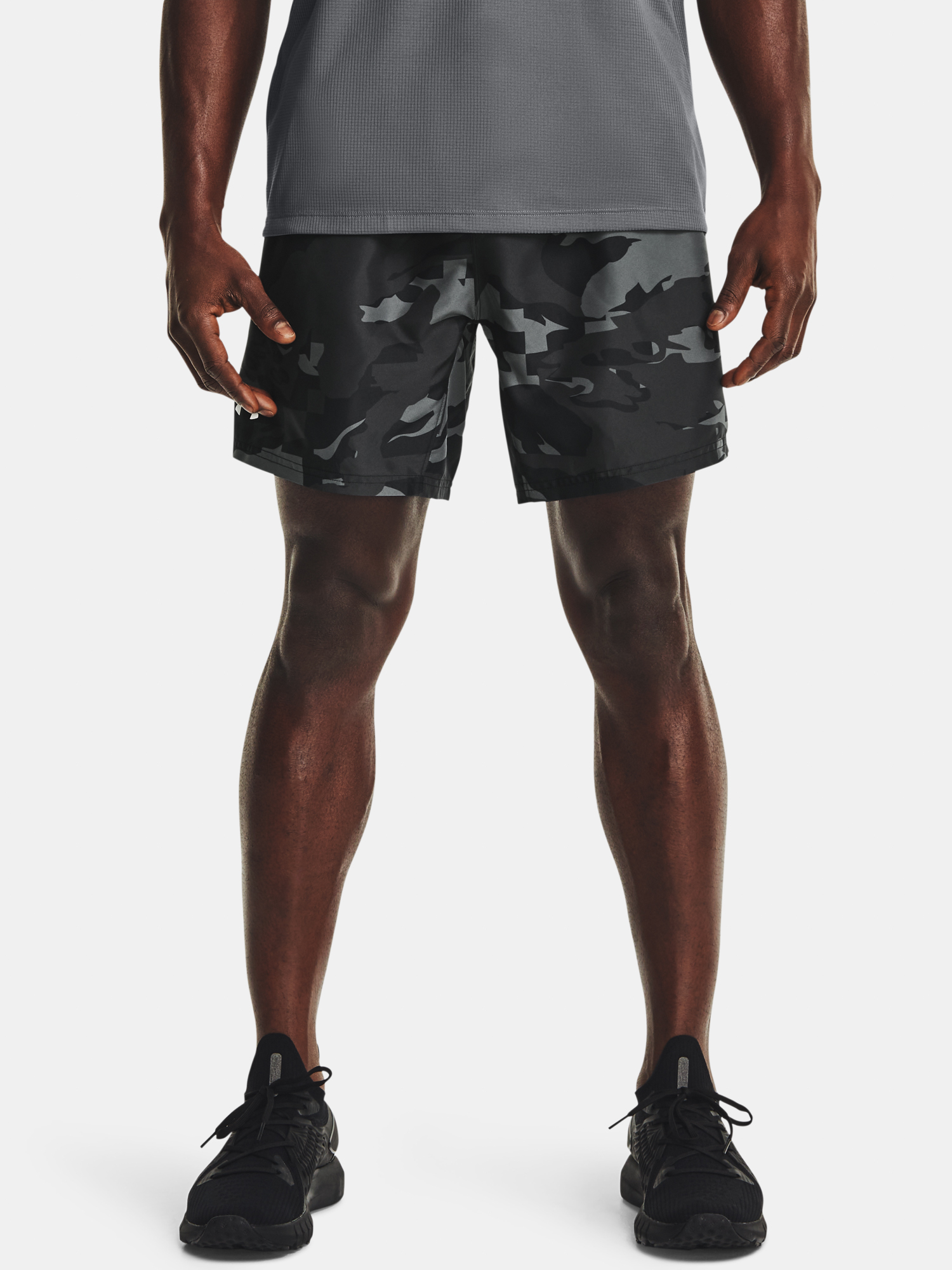 Under Armour Kraťasy UA Speed Stride Print Short-BLK - Pánské