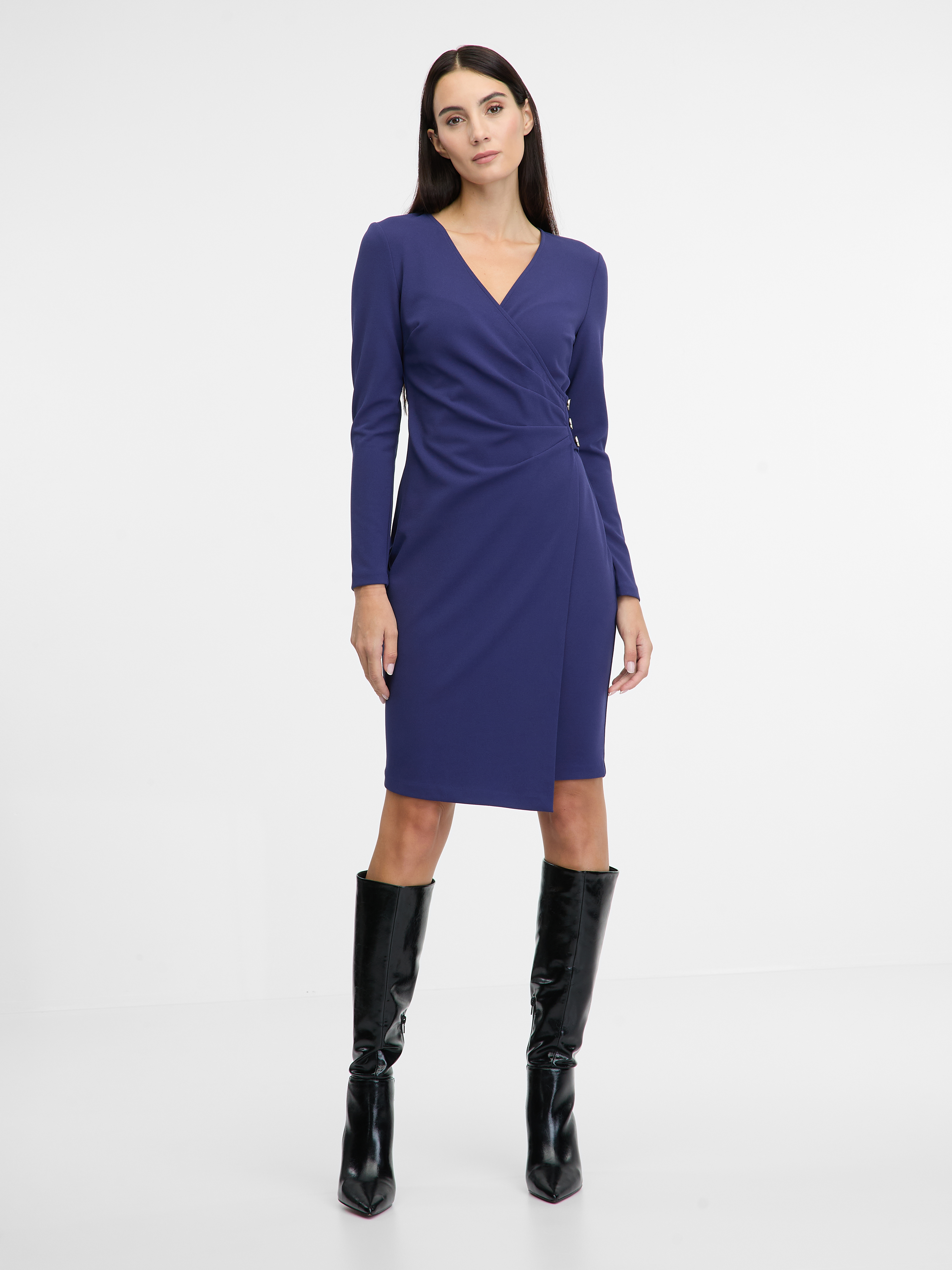 Dark blue women's dress ORSAY - Women's