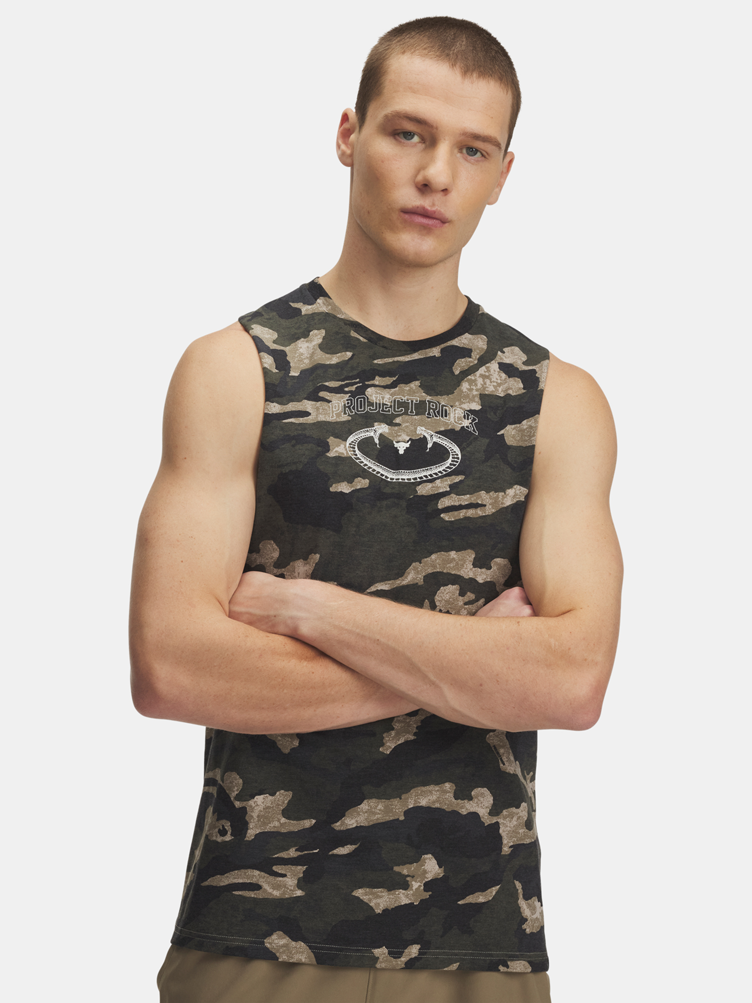 Men's tank top Under Armour Pjt Rck Camo Tank - Men's