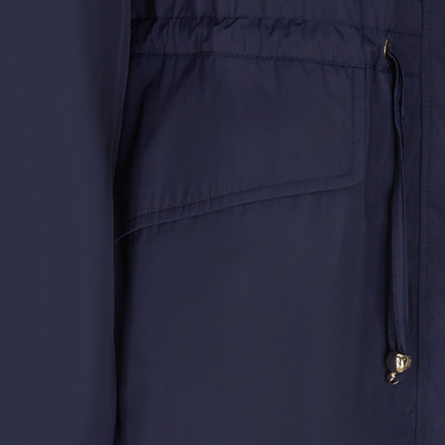 Dark blue women's parka Geox Genziana - Women's