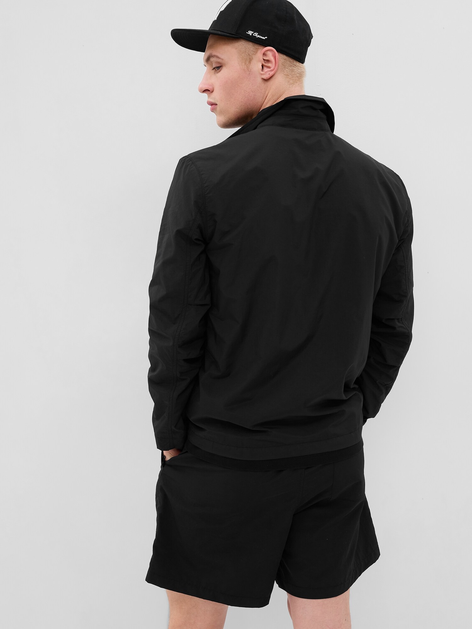 Jachete subtire pentru barbati GAP - negru