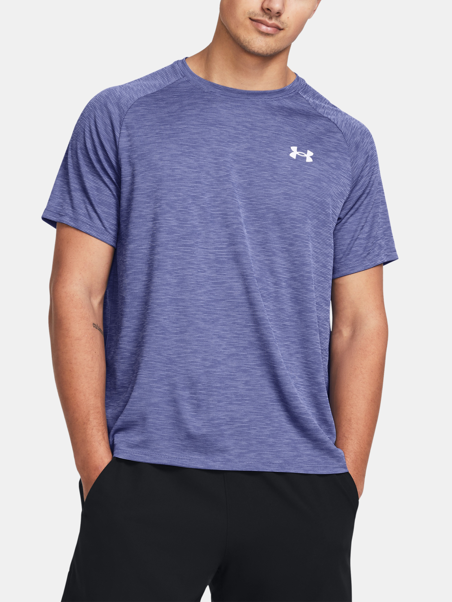 Under Armour T-Shirt UA Tech Textured SS-PPL - Men's