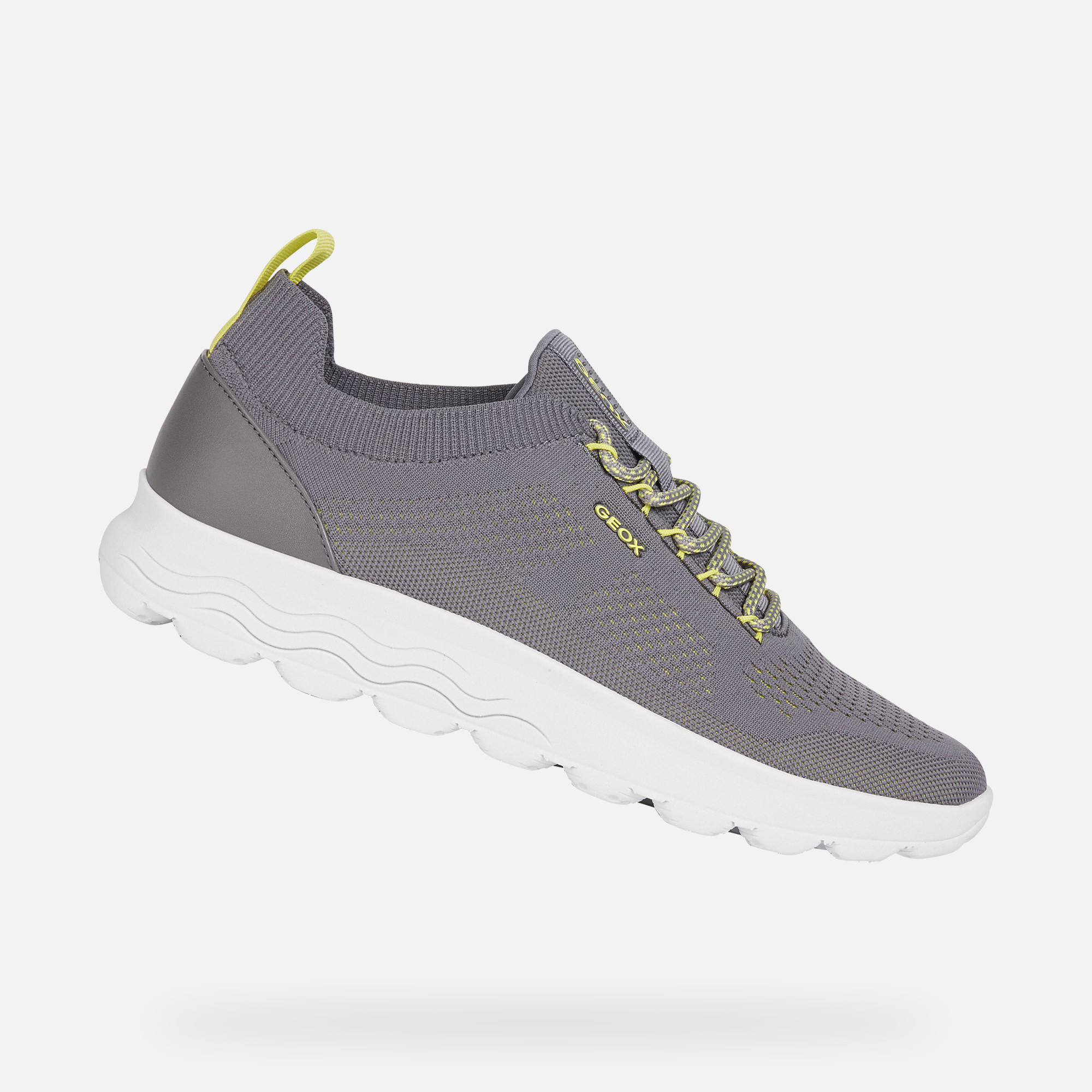 Dark grey mens sneakers Geox Spherica - Mens