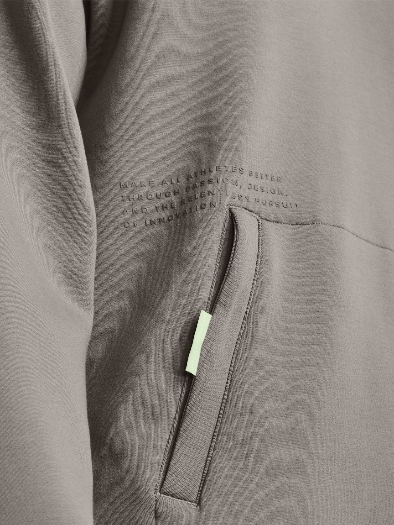 Under Armour Sweatshirt UA Summit Knit Hoodie-GRY - unisex