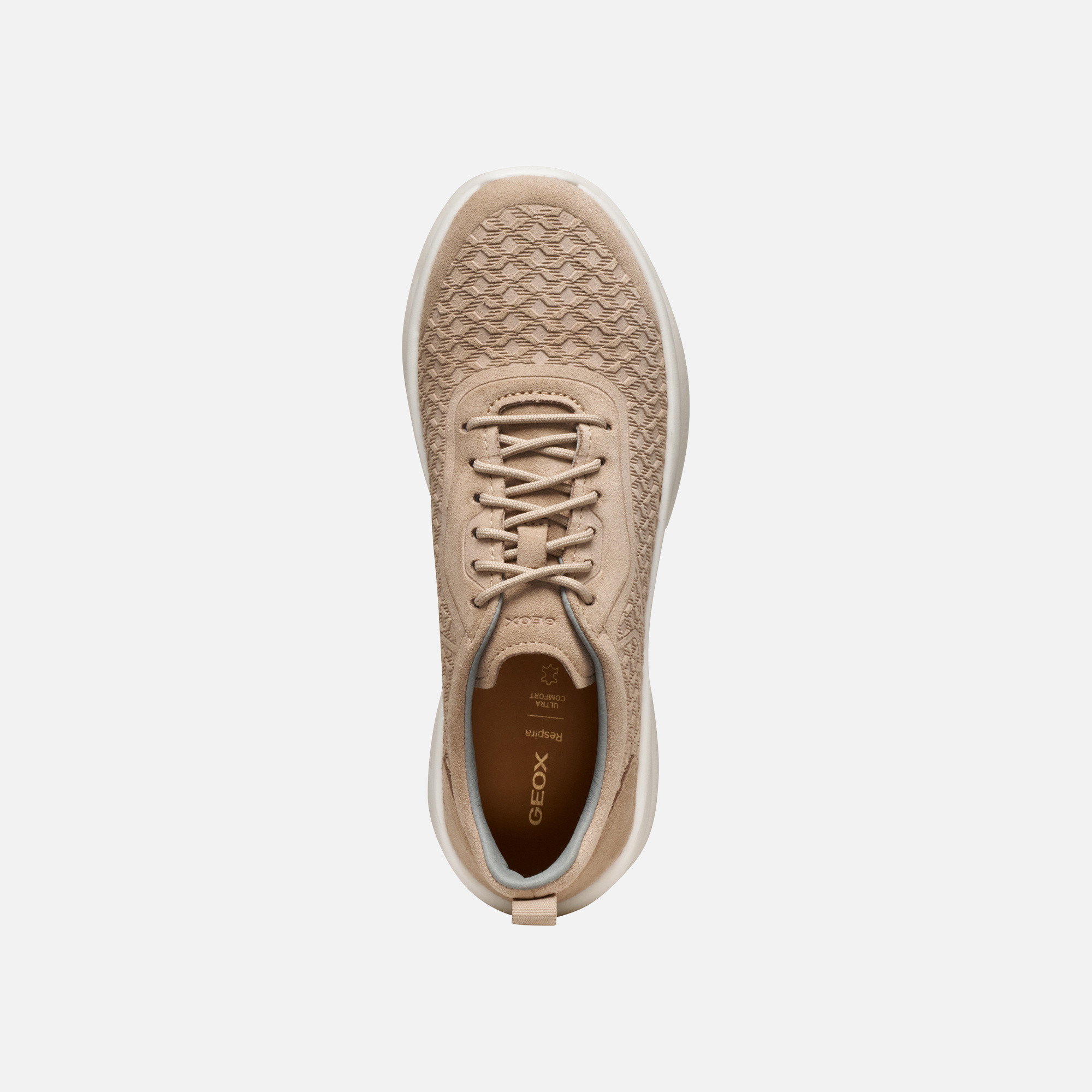 Beige women's sneakers Geox Xtors - Women's