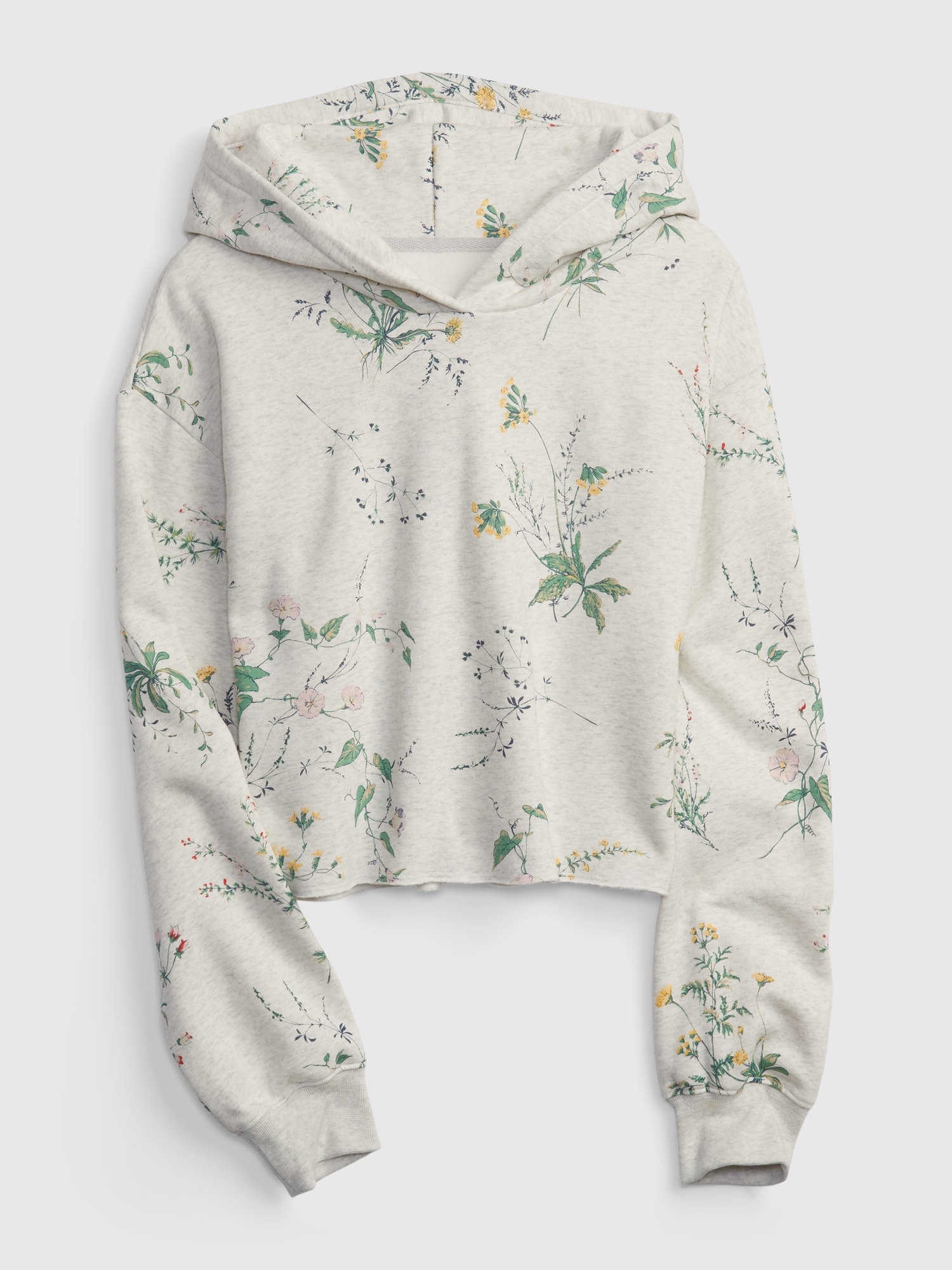 GAP Dětská teen mikina cropped - Holky