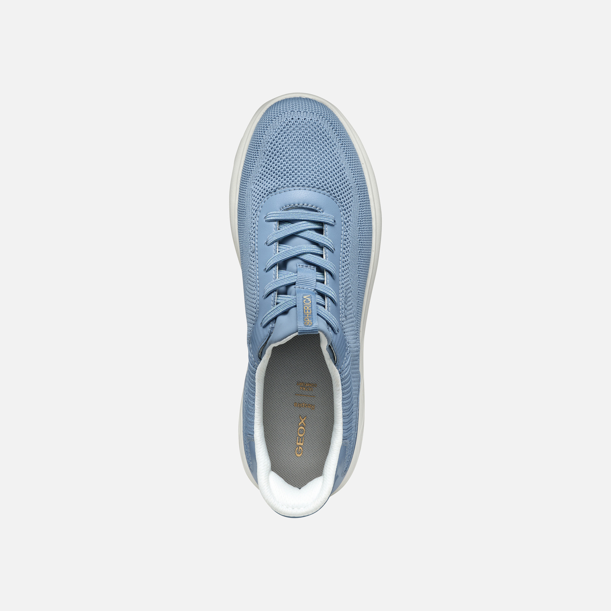 Light Blue Women's Geox Spherica Plus Sneakers - Women's