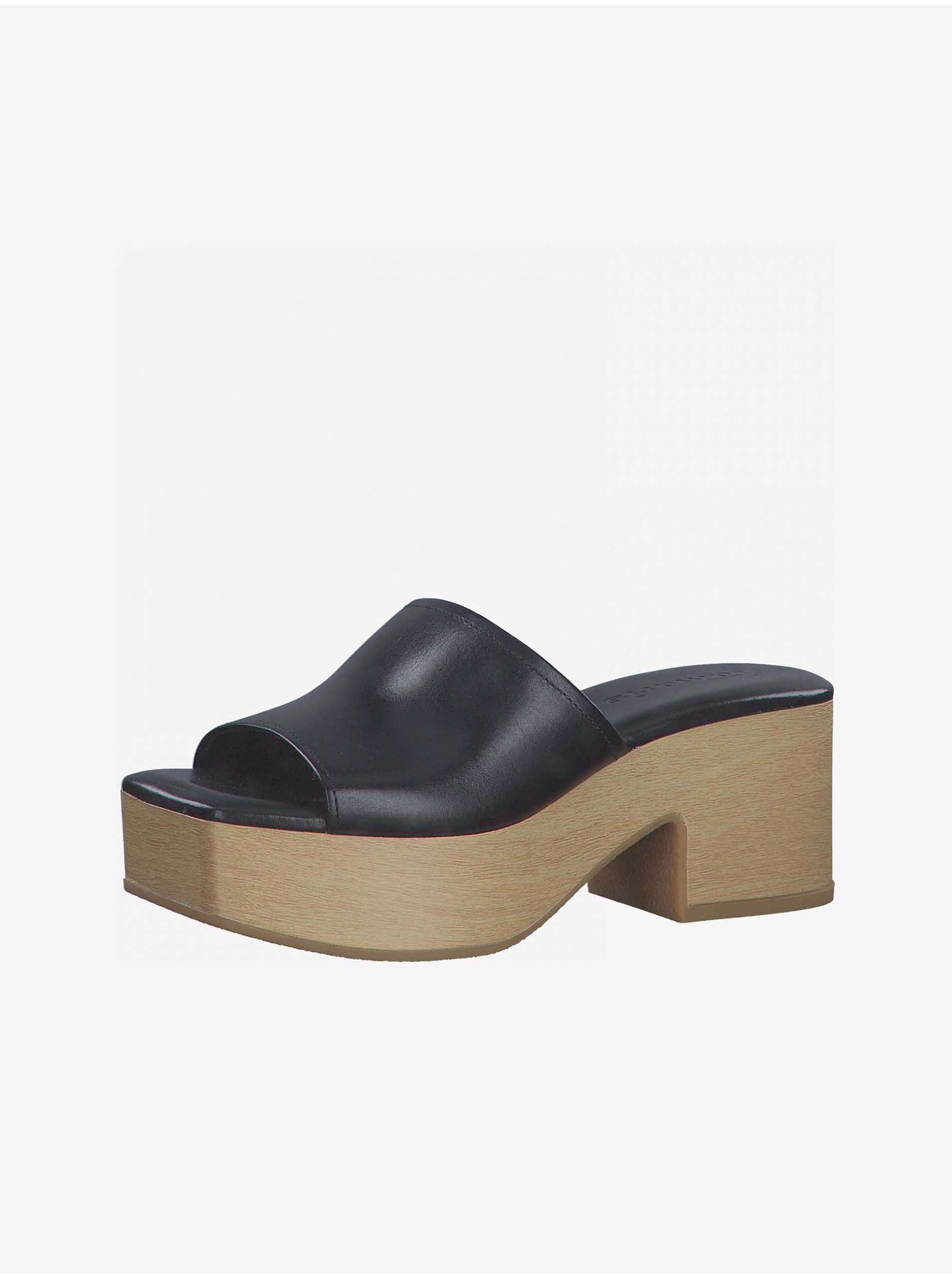 Slapi pentru femei Tamaris - negru