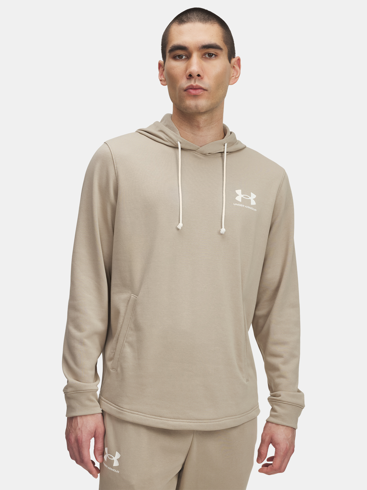 Men's sweatshirt Under Armour UA Rival Terry LC HD-BRN - Men's