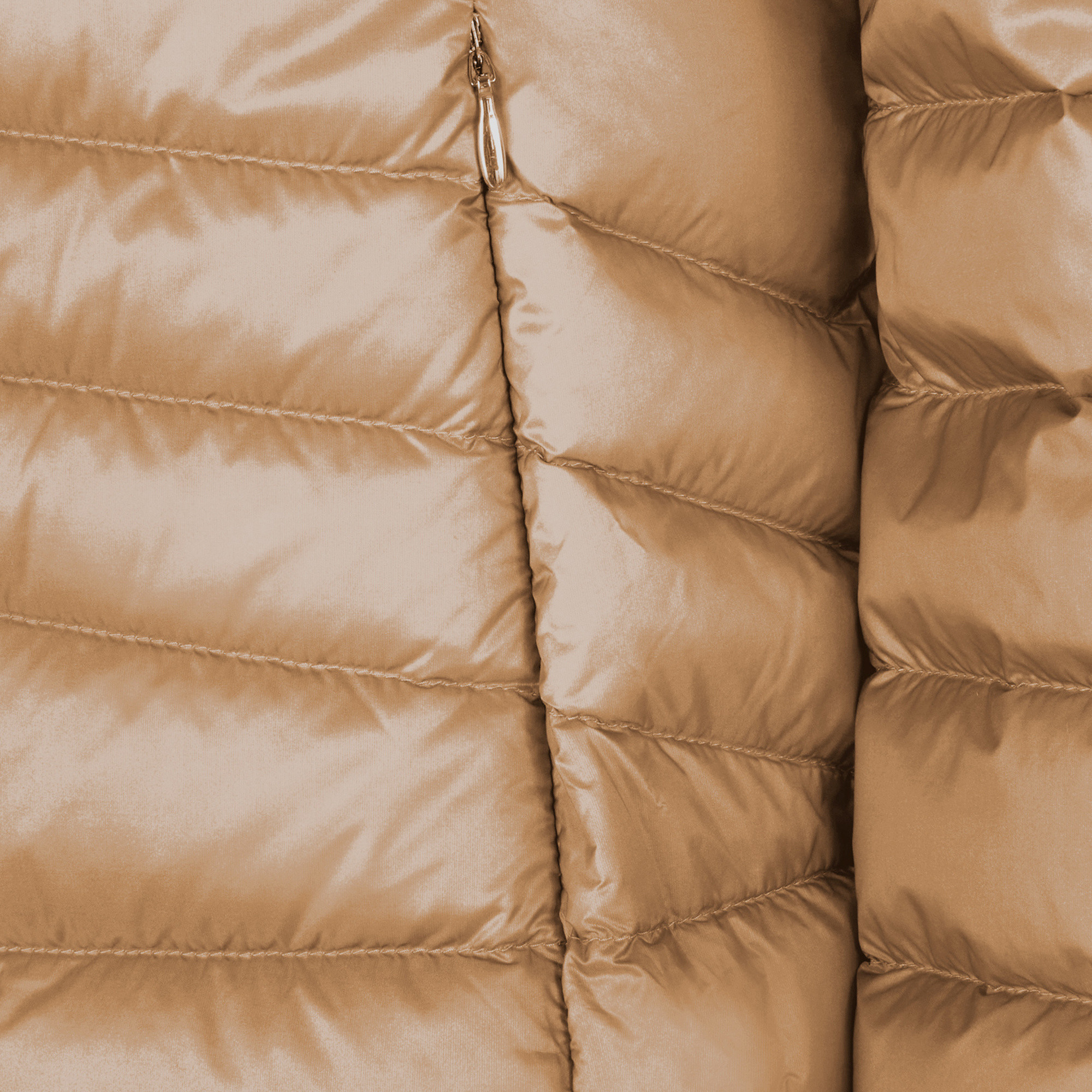 Beige women's down jacket Geox Jaysen - Women's