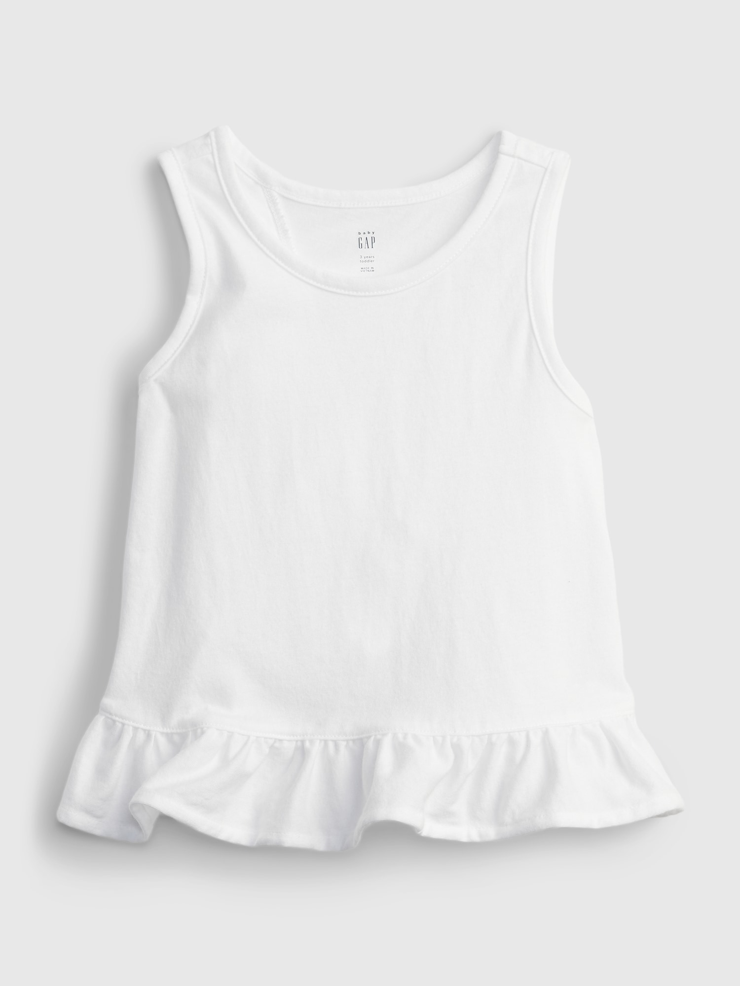 GAP Kids Top Split Ruffle Tank - Girls