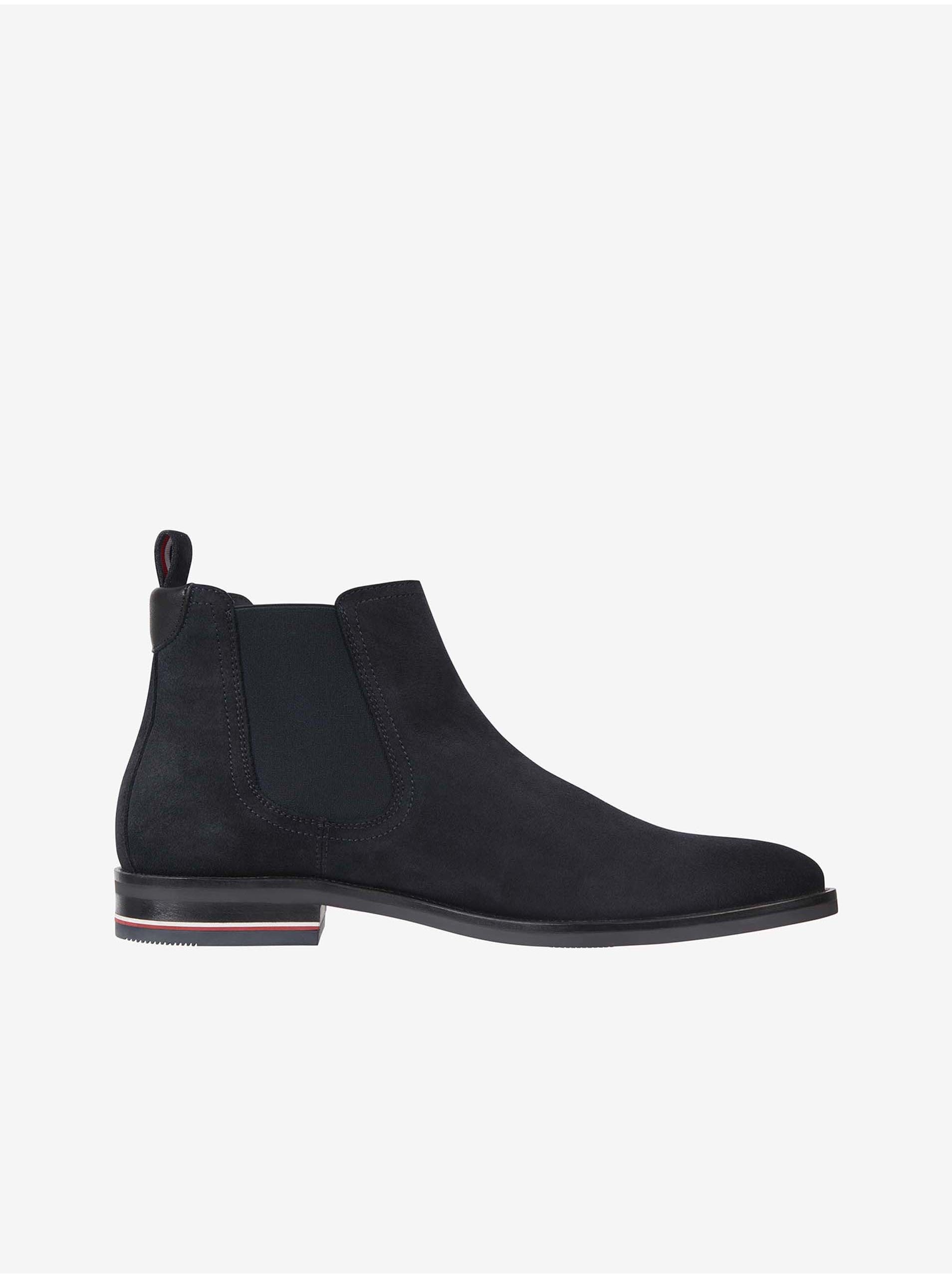 Black Men's Suede Ankle Boots Tommy Hilfiger - Men
