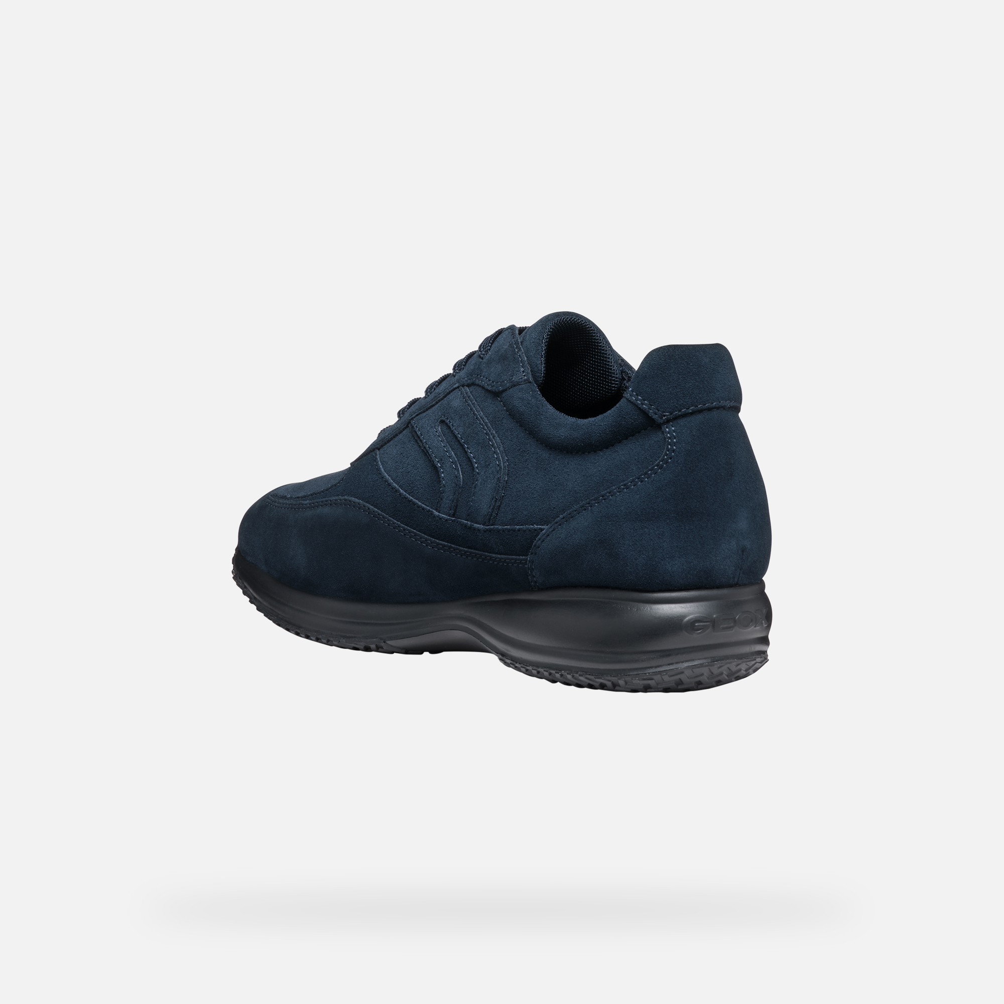 Dark blue men&#039;s sneakers Geox Uomo Happy - Men&#039;s